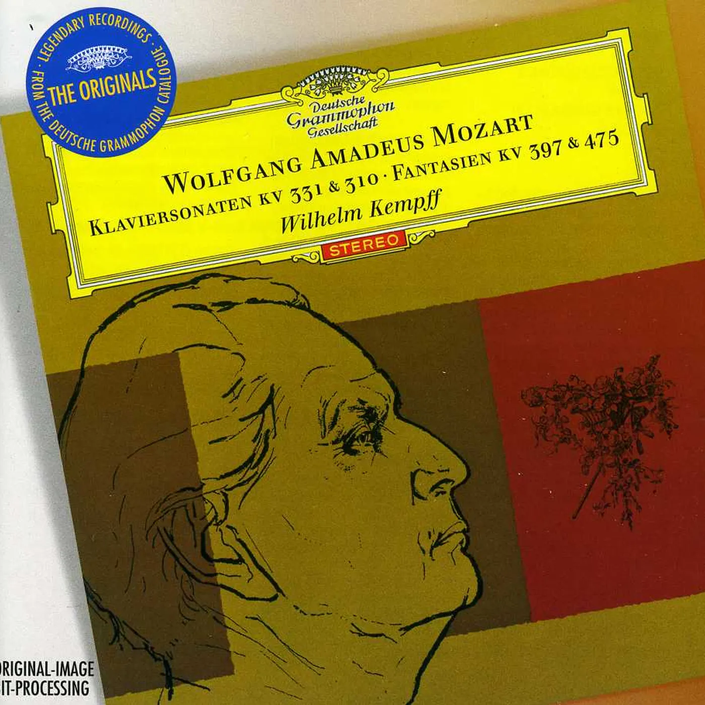 Wilhelm Kempff MOZART: PIANO SONATAS KV310 KV331 FANTASIAS KV397 CD