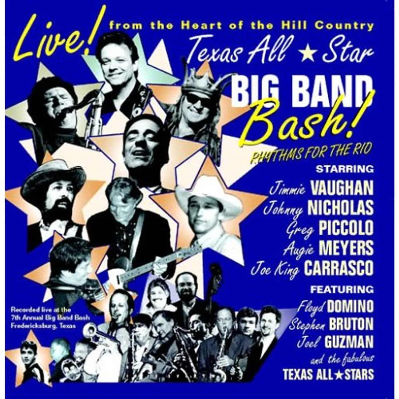 Johnny Nicholas TEXAS ALL-STAR: BIG BAND BASH CD