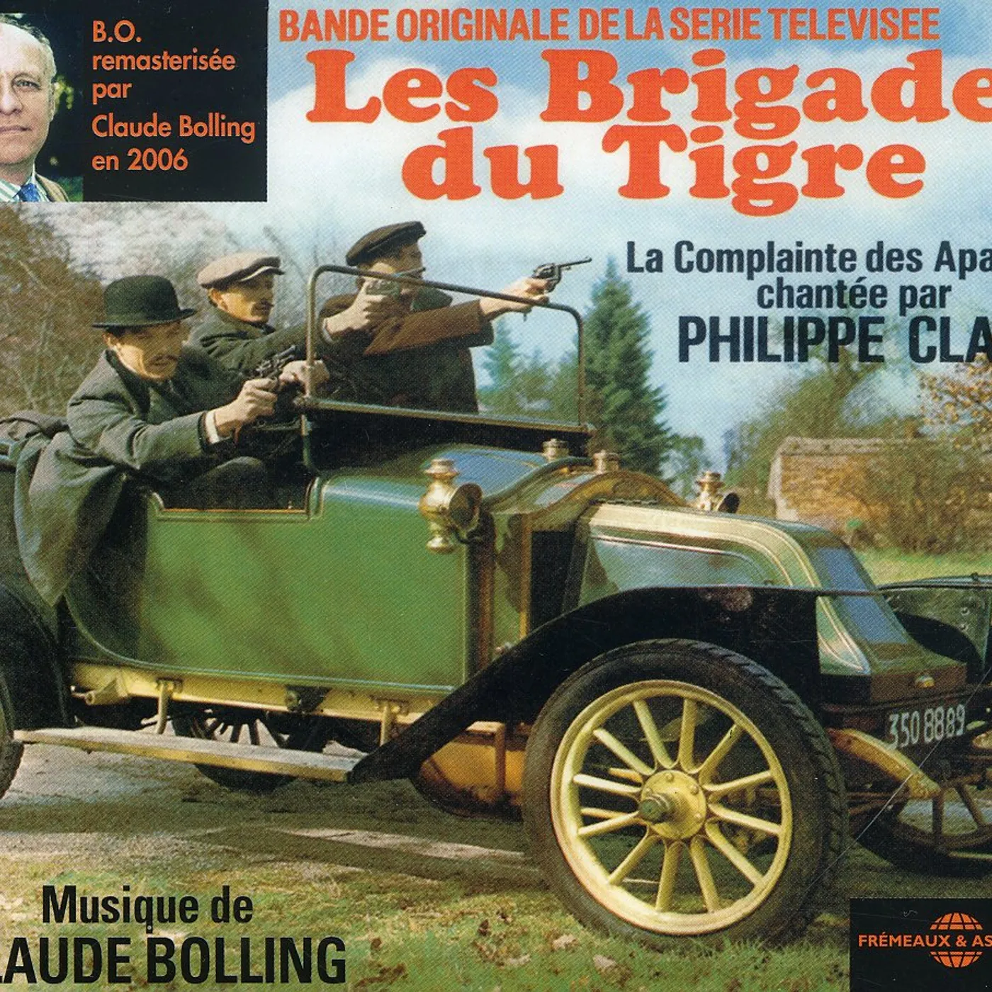Claude Bolling BRIGADES DU TIGRE: BO SERIE TV REMASTERISEE - Original Soundtrack CD