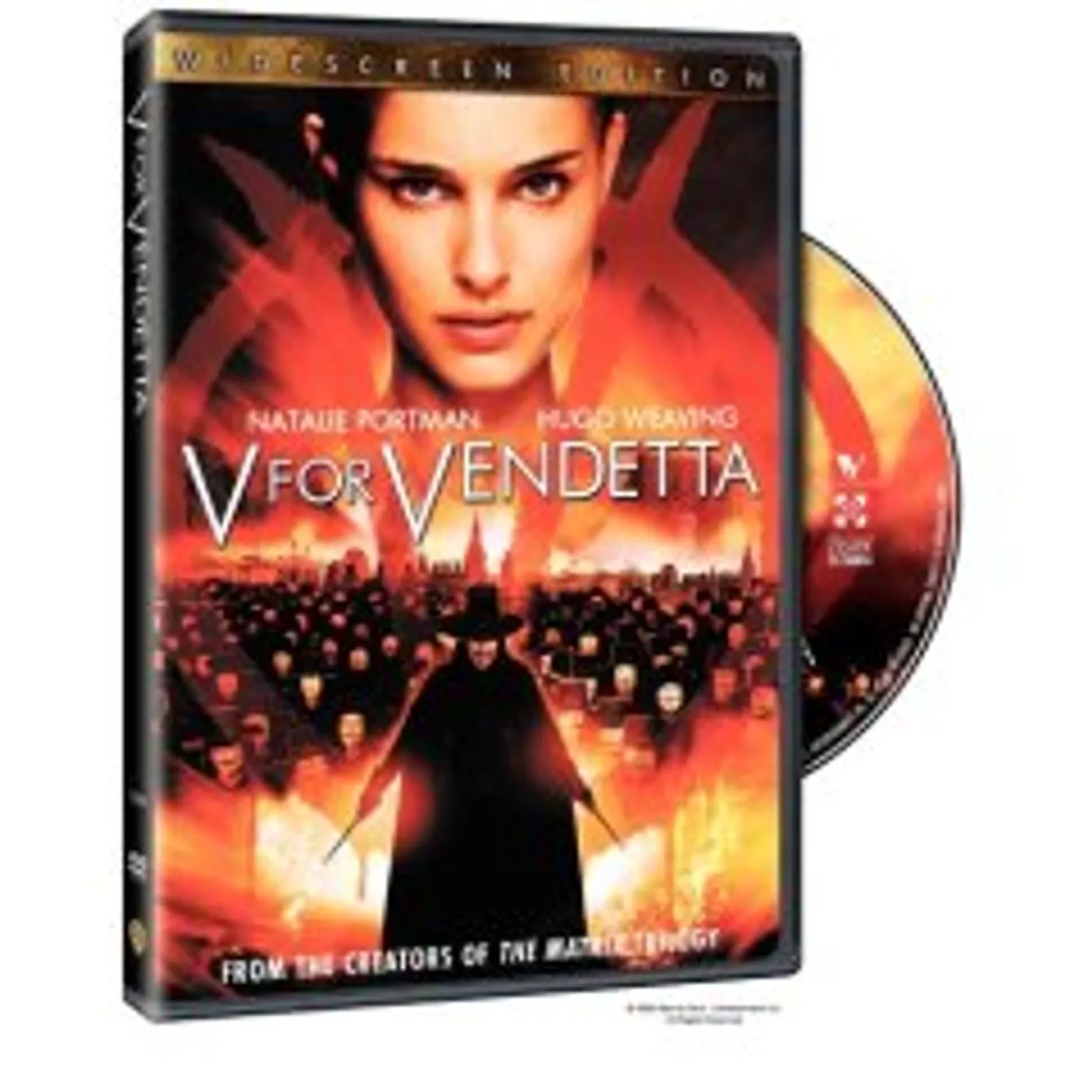 V FOR VENDETTA DVD