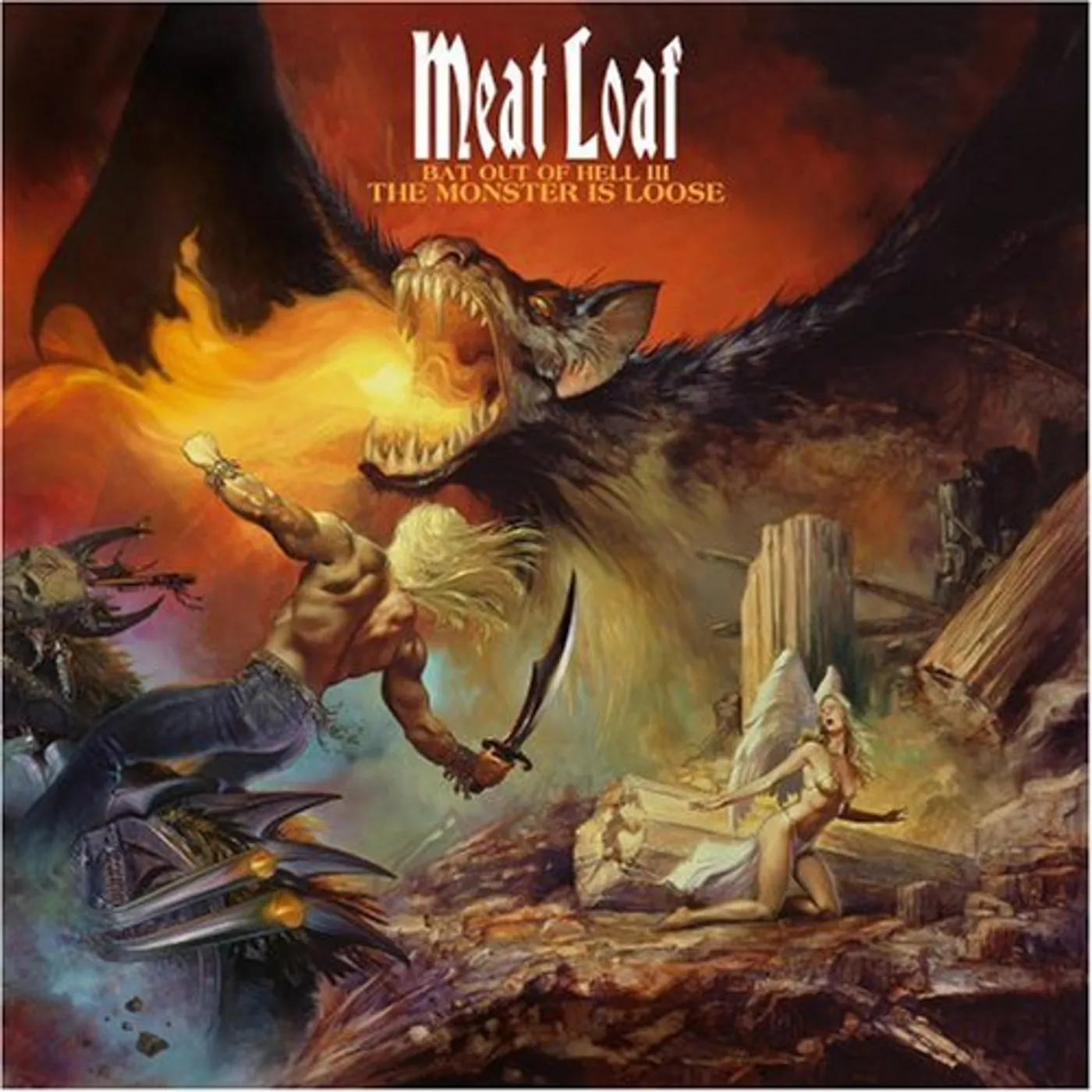 Meat Loaf BAT OUT OF HELL 3 CD