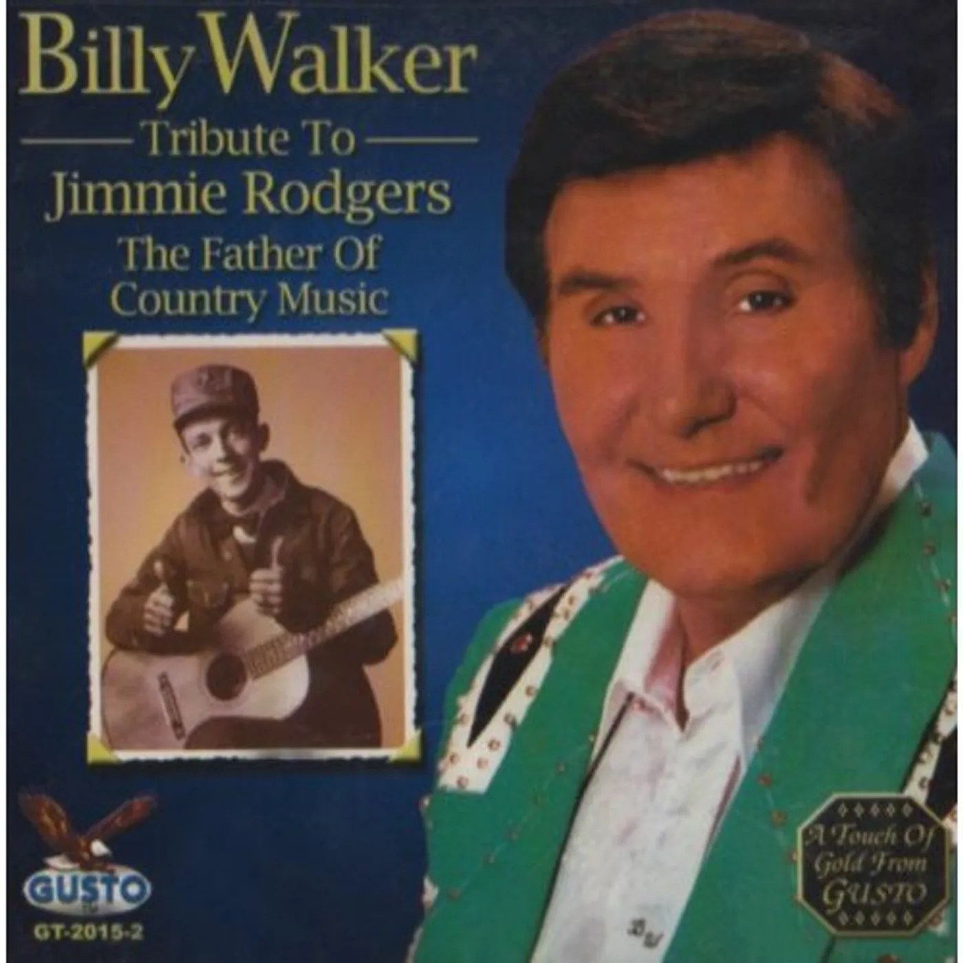 Billy Walker TRIBUTE TO JIMMIE RODGERS CD