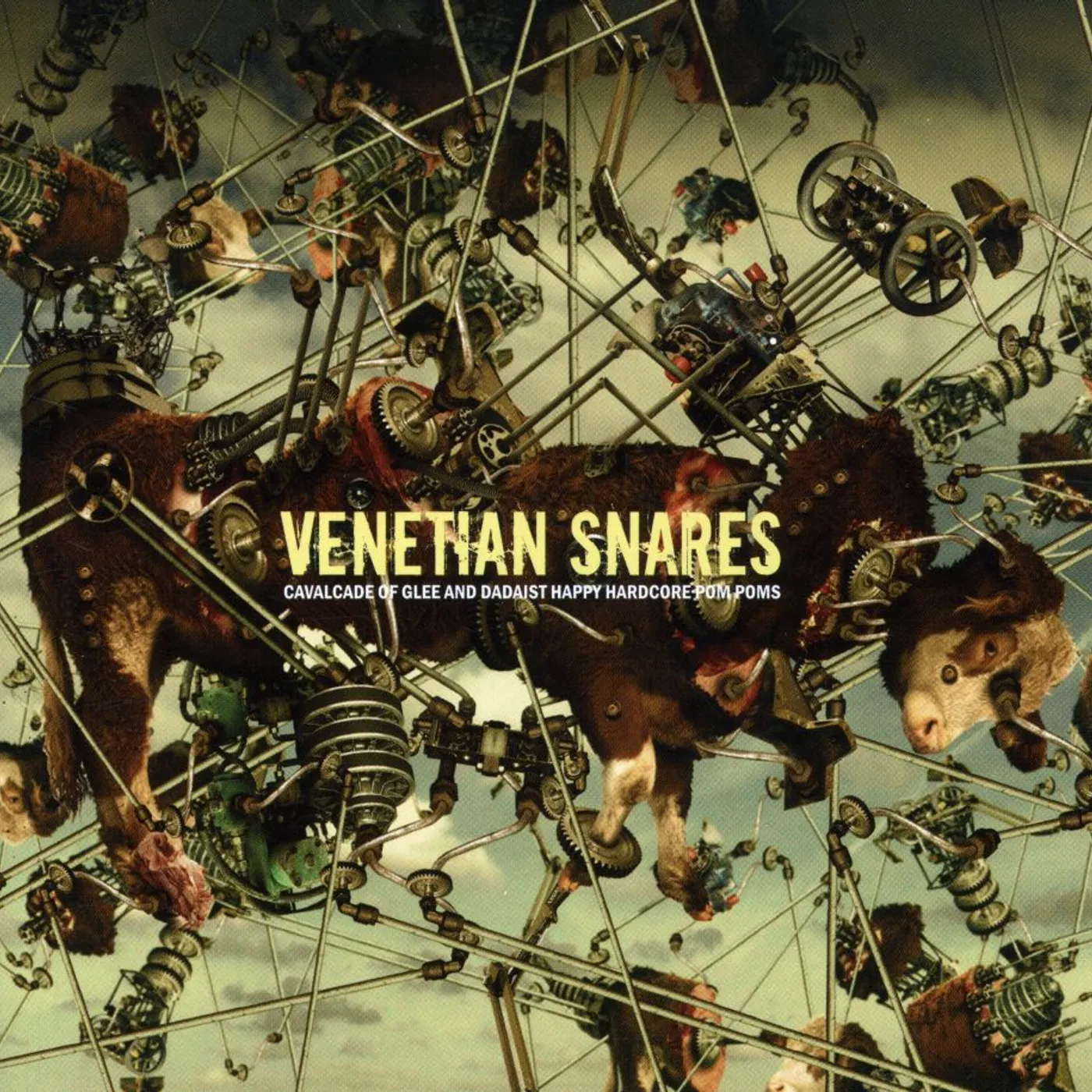 Venetian Snares CAVALCADE OF GLEE & DADAIST HAPPY HARDCORE POM POM CD
