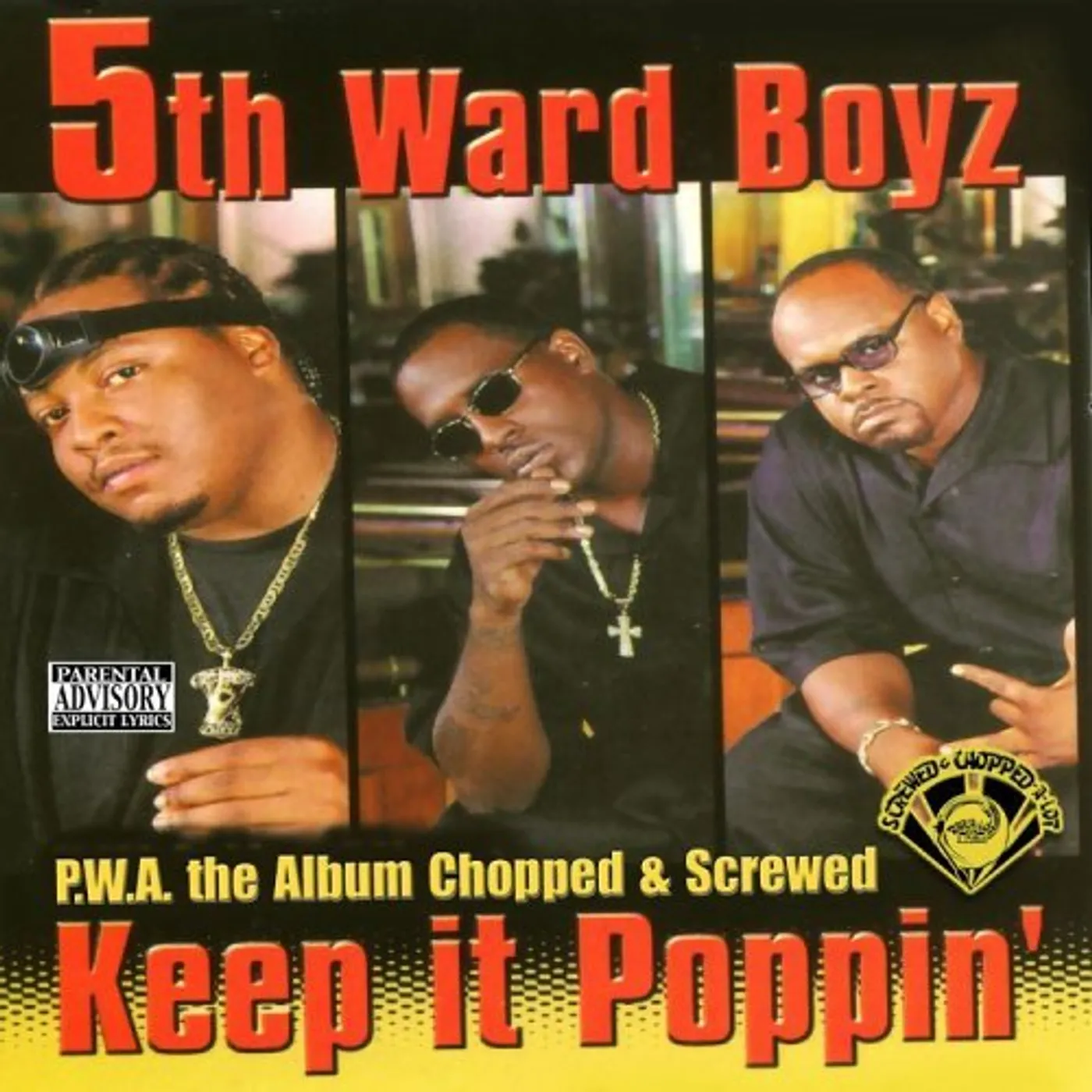 5th Ward Boyz P.W.A. THE ALBUM: KEEP IT POPPIN CD