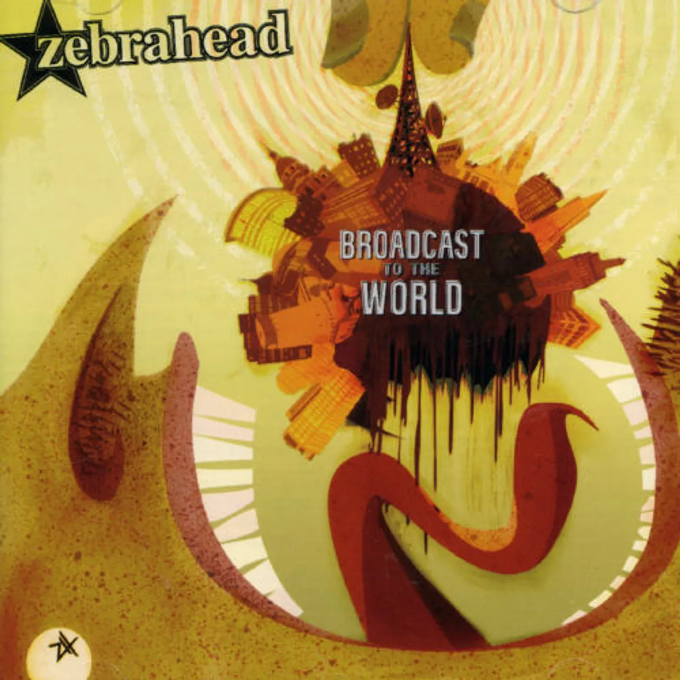 zebrahead BROADCAST TO THE WORLD CD