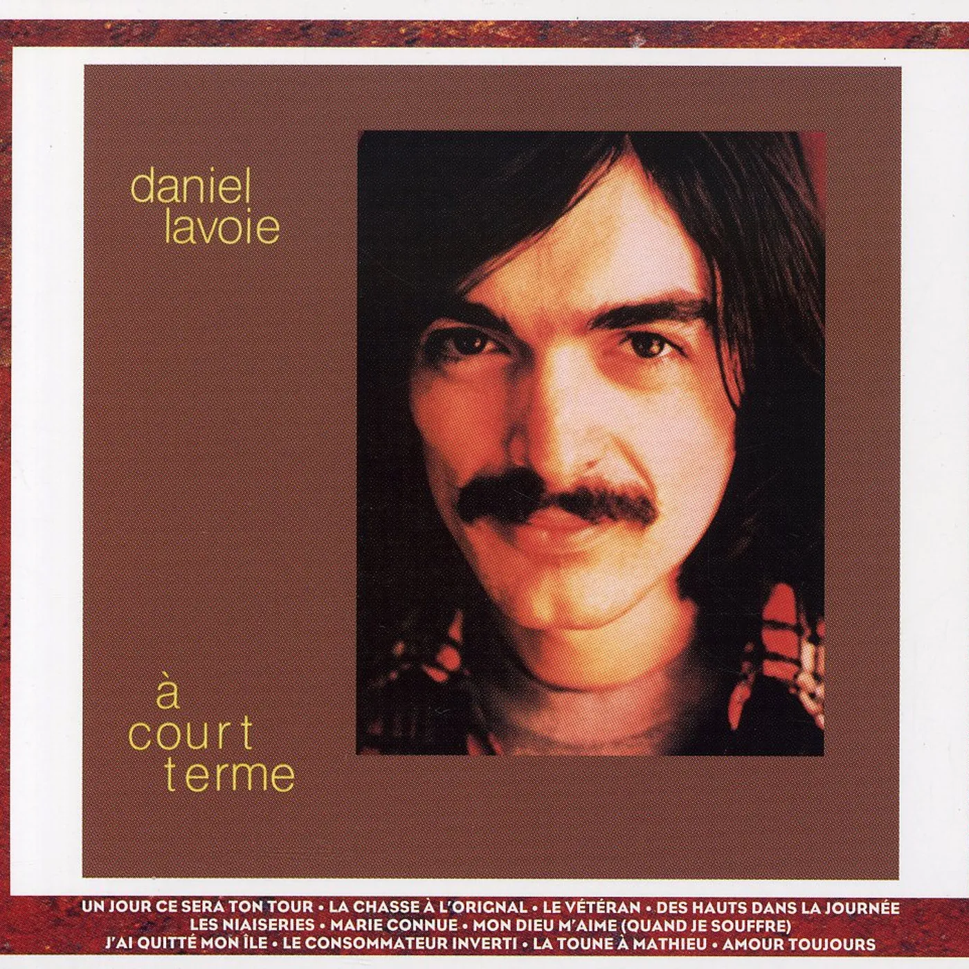 Daniel Lavoie COURT TERME / BERCEUSE CD