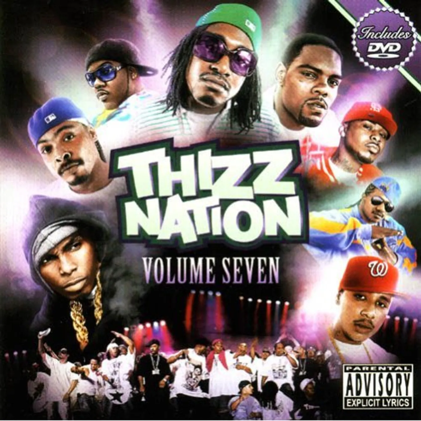 MAC DRE PRESENTS THIZZ NATION 7 CD