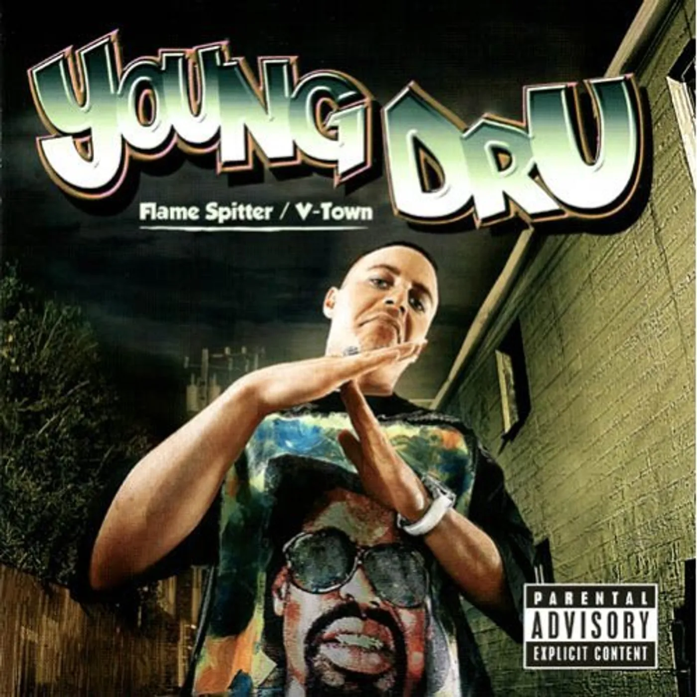 Young Dru FLAME SPITTER: V-TOWN CD