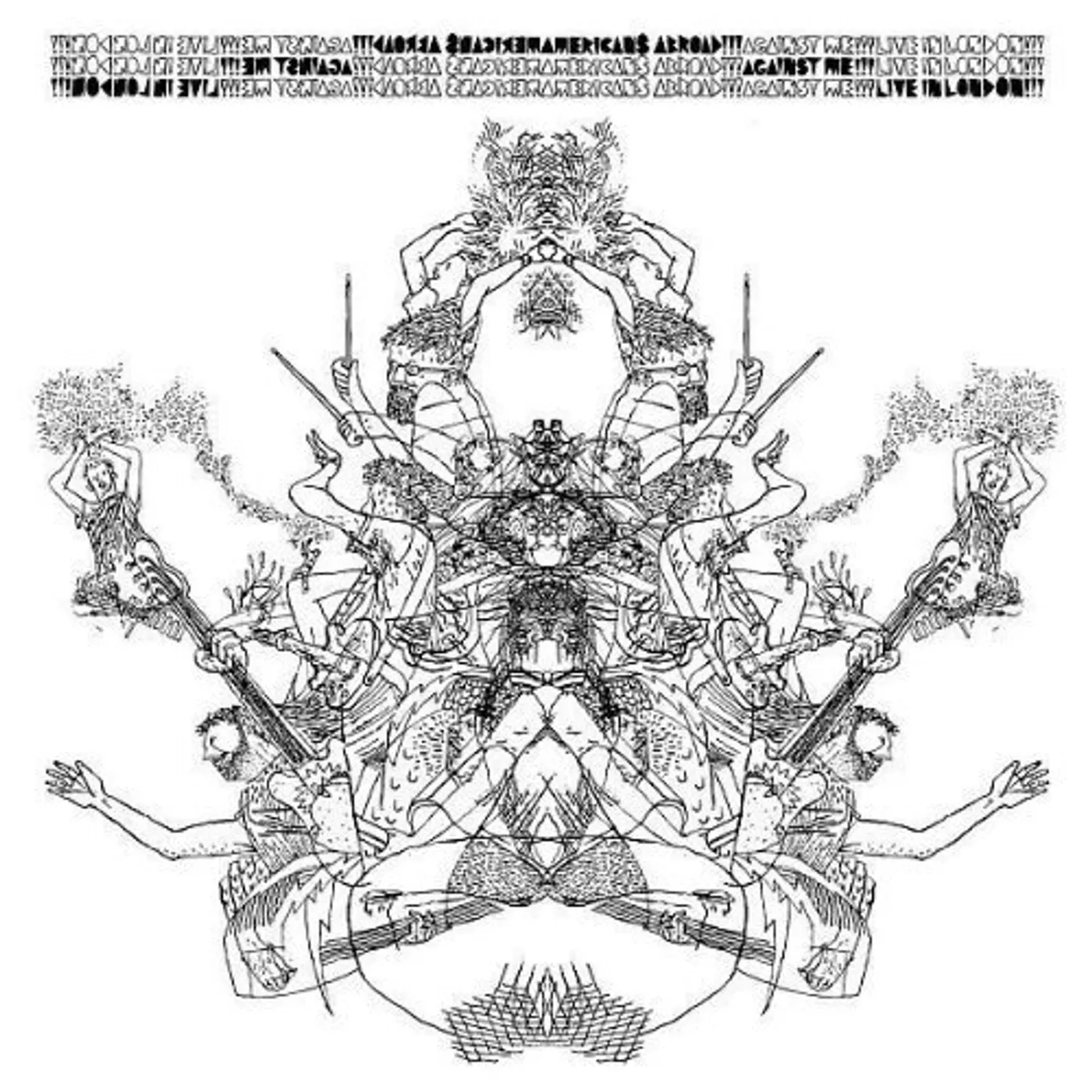 AMERICANS ABROAD Against Me! LIVE IN LONDON CD