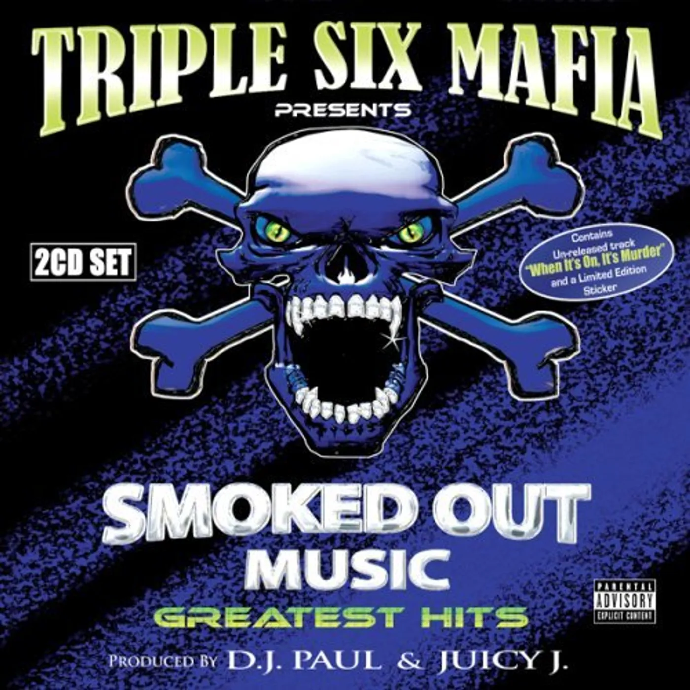 Three 6 Mafia SMOKED OUT MUSIC'S G.H. CD