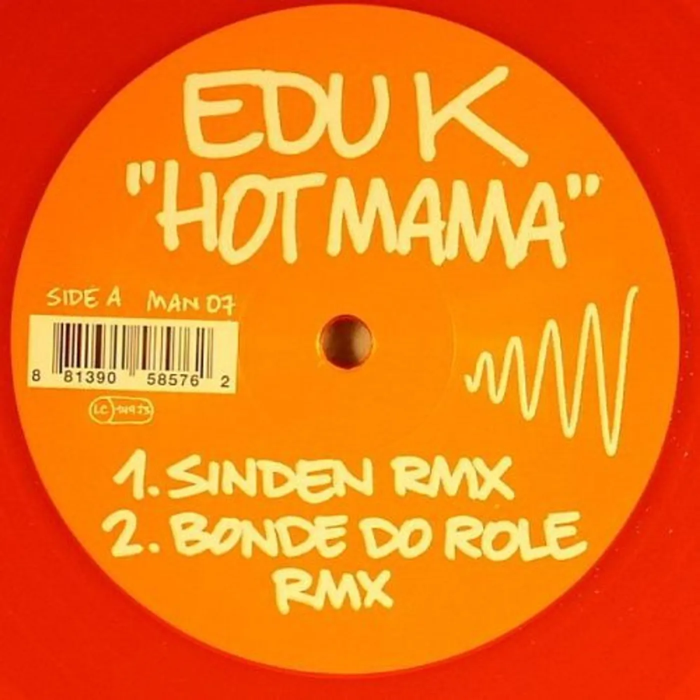 Edu K Hot Mama Vinyl Record