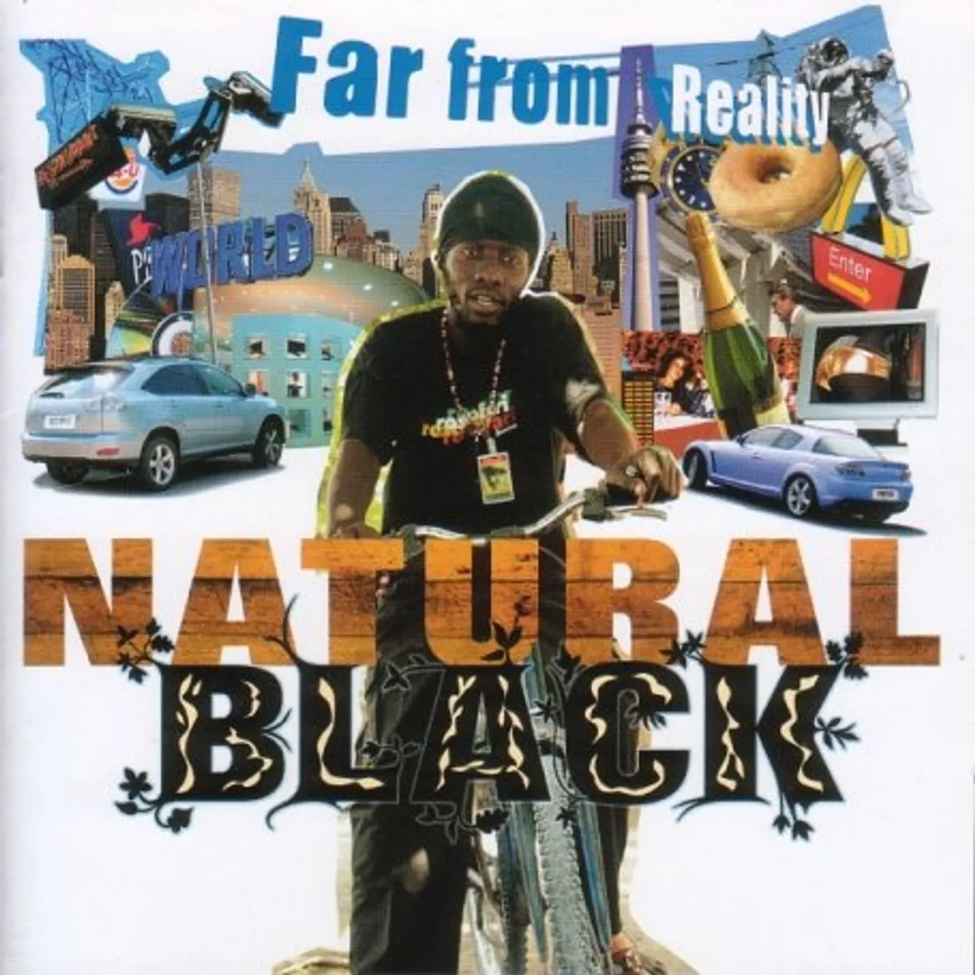Natural Black Far From Reality Vinyl Record