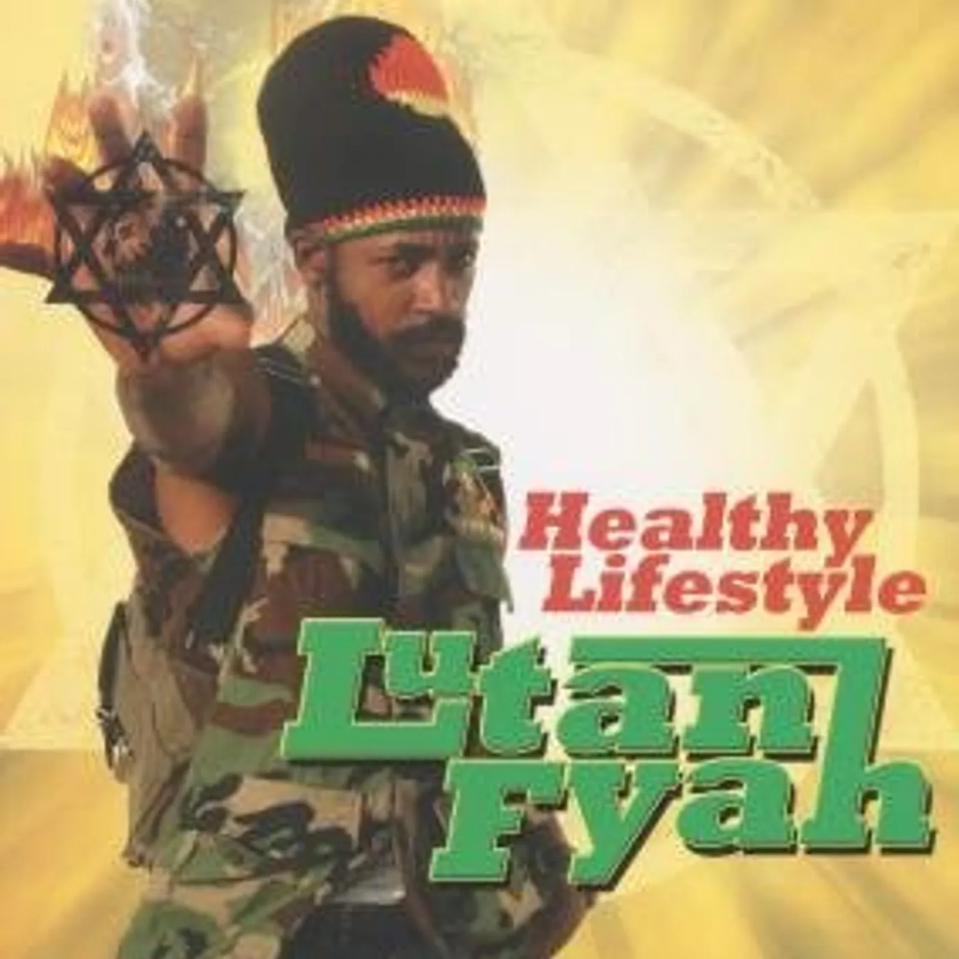 Lutan Fyah Healthy Lifestyle Vinyl Record