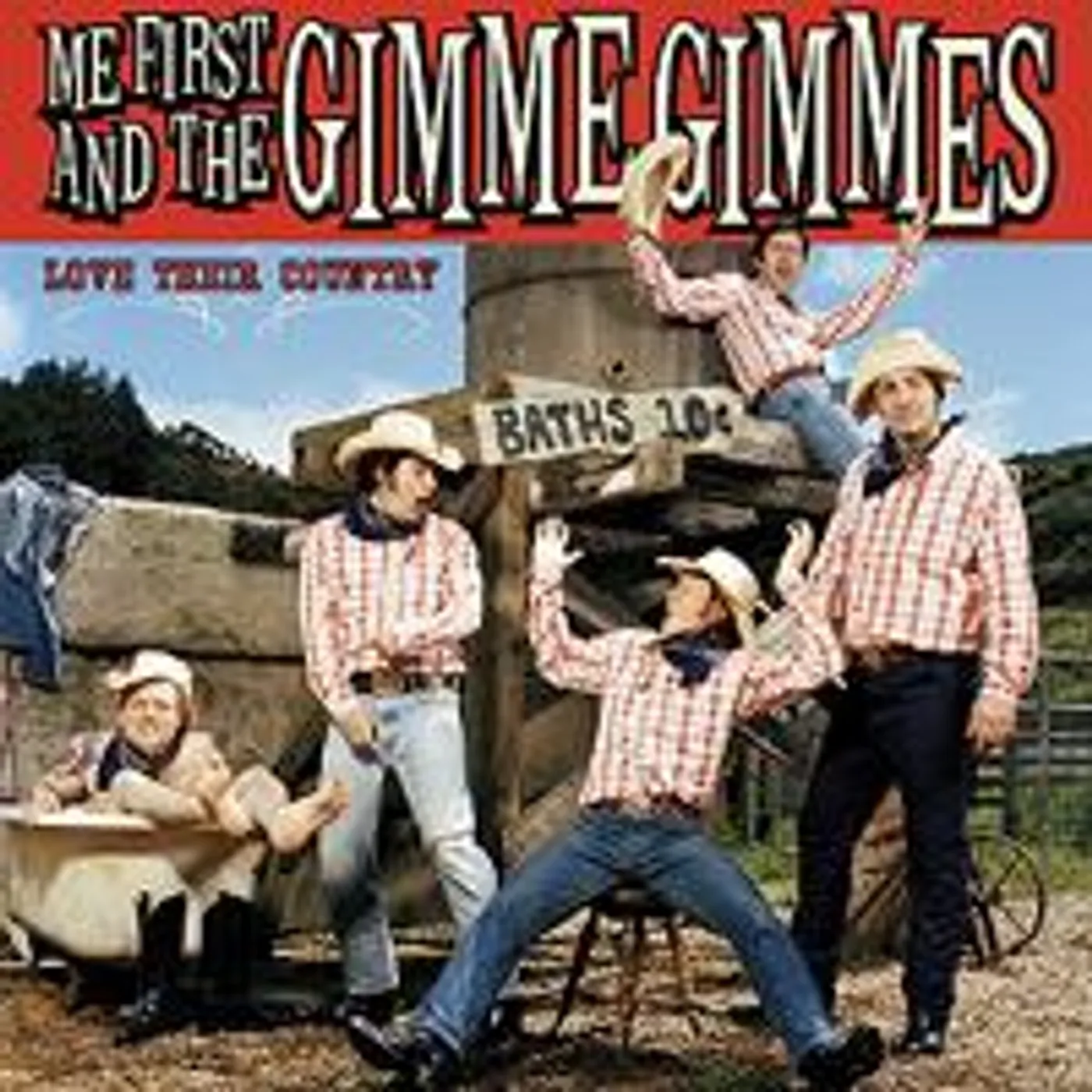 Me First and the Gimme Gimmes LOVE THEIR COUNTRY CD