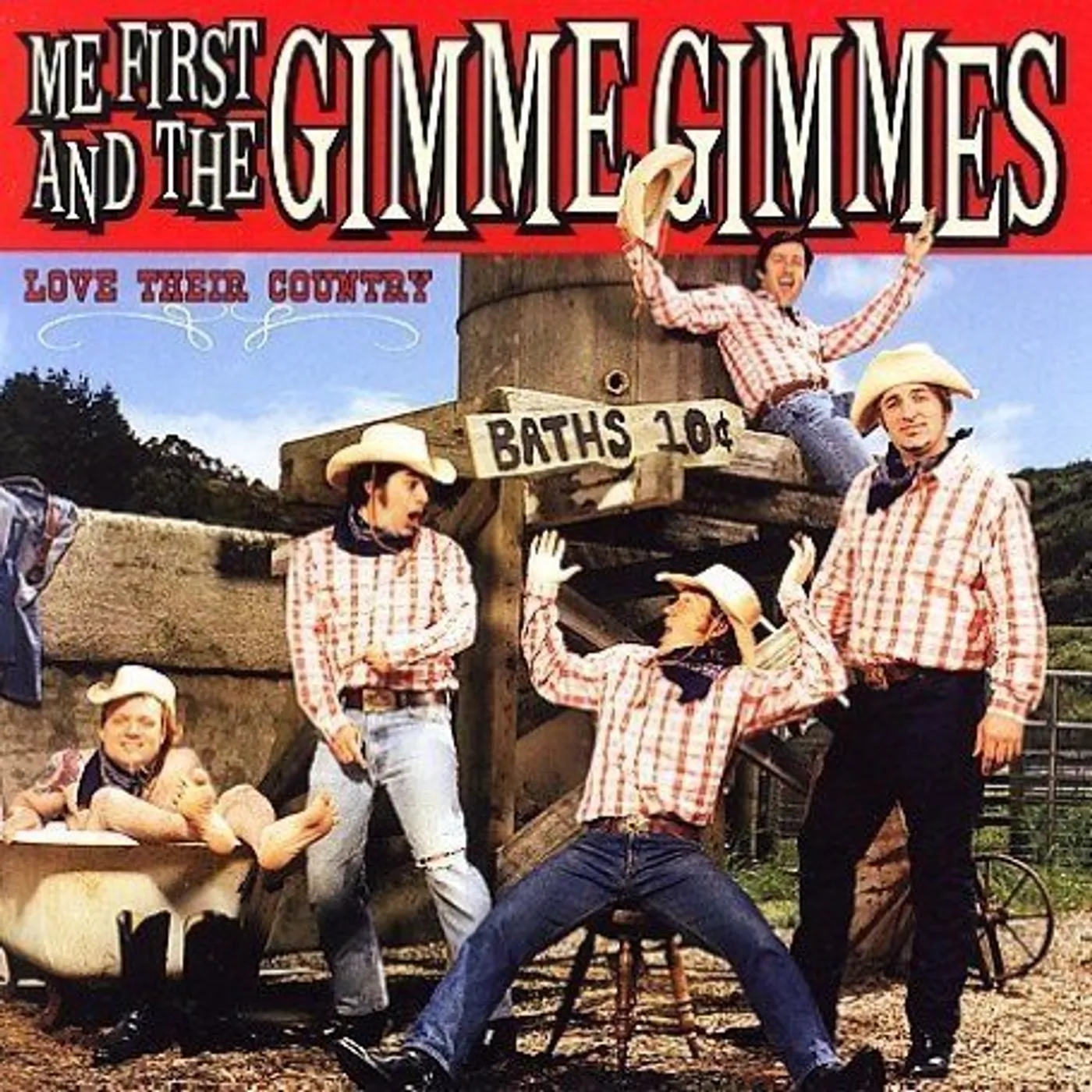 Me First and the Gimme Gimmes Love Their Country Vinyl Record