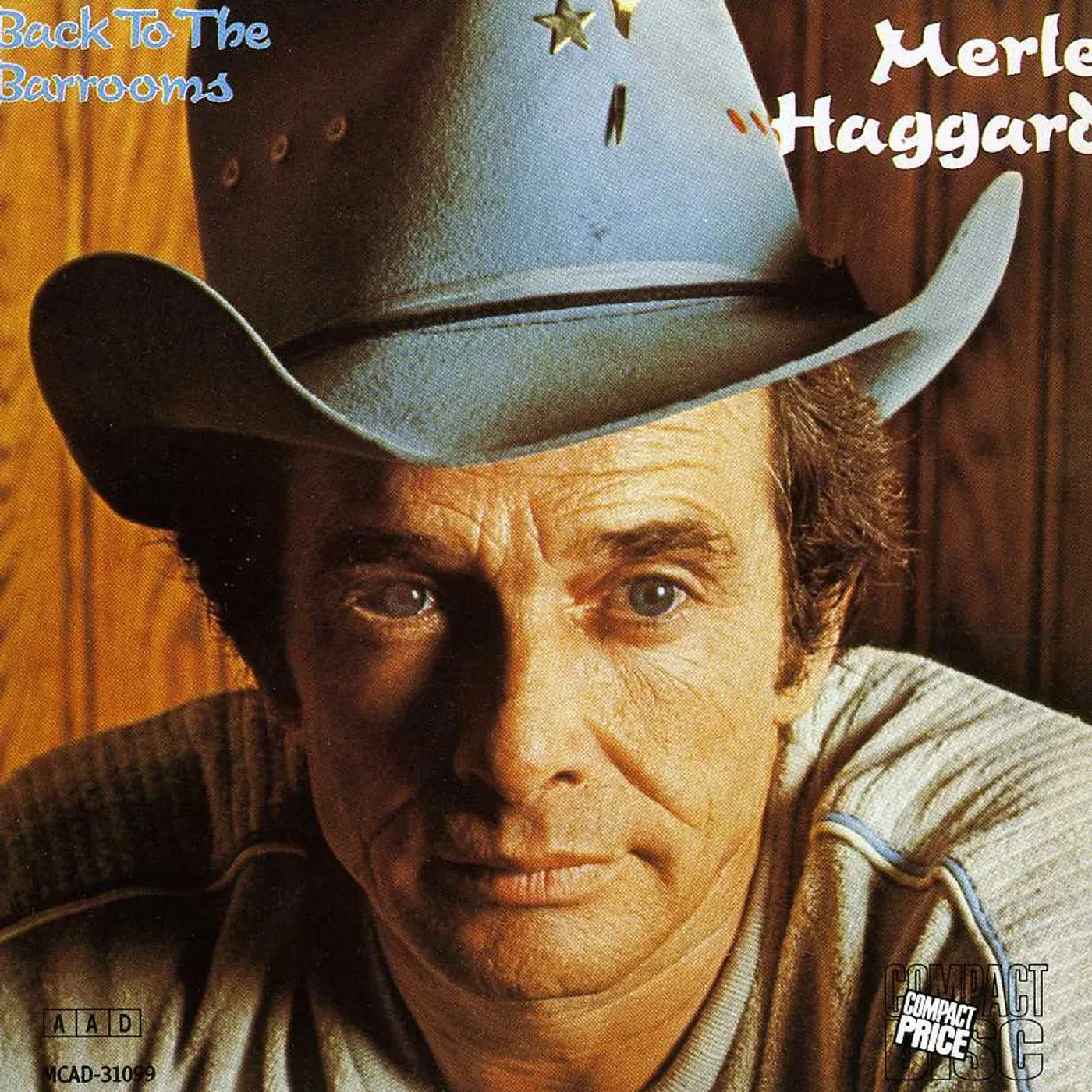 Merle Haggard BACK TO THE BARROOMS CD