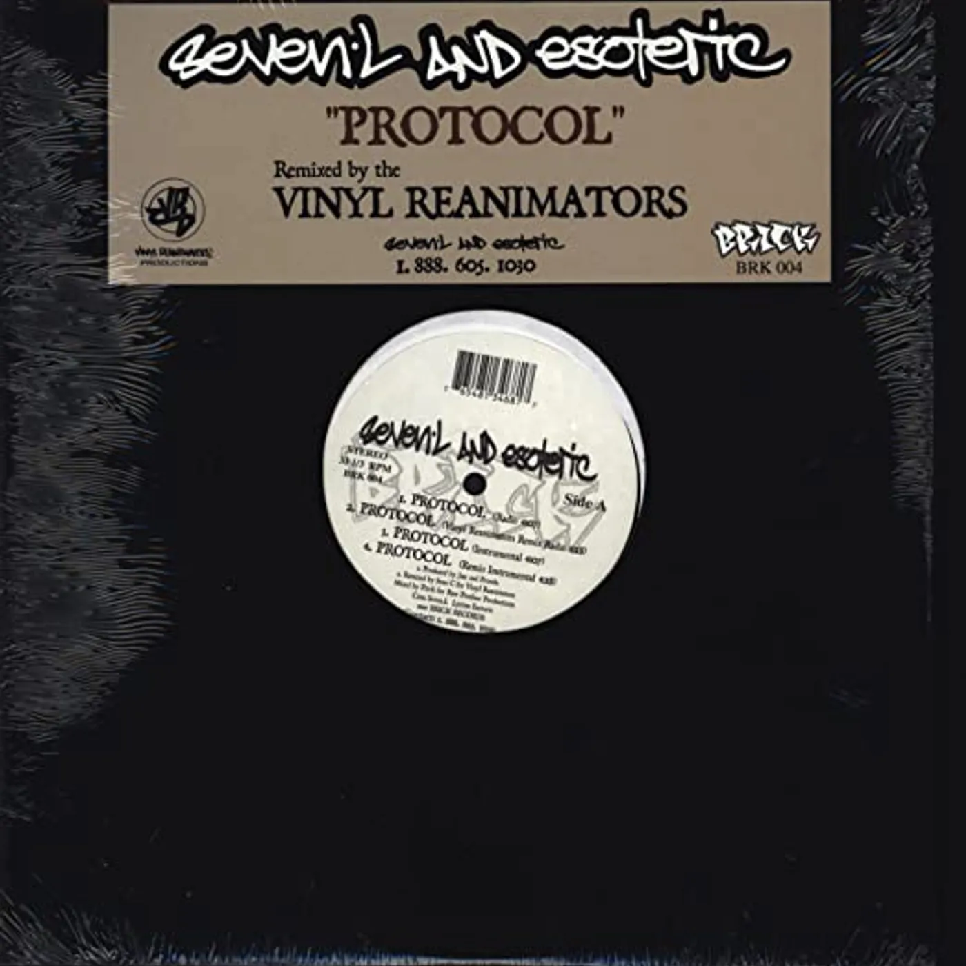 7L & Esoteric PROTOCOL / BE ALERT (1997) Vinyl Record