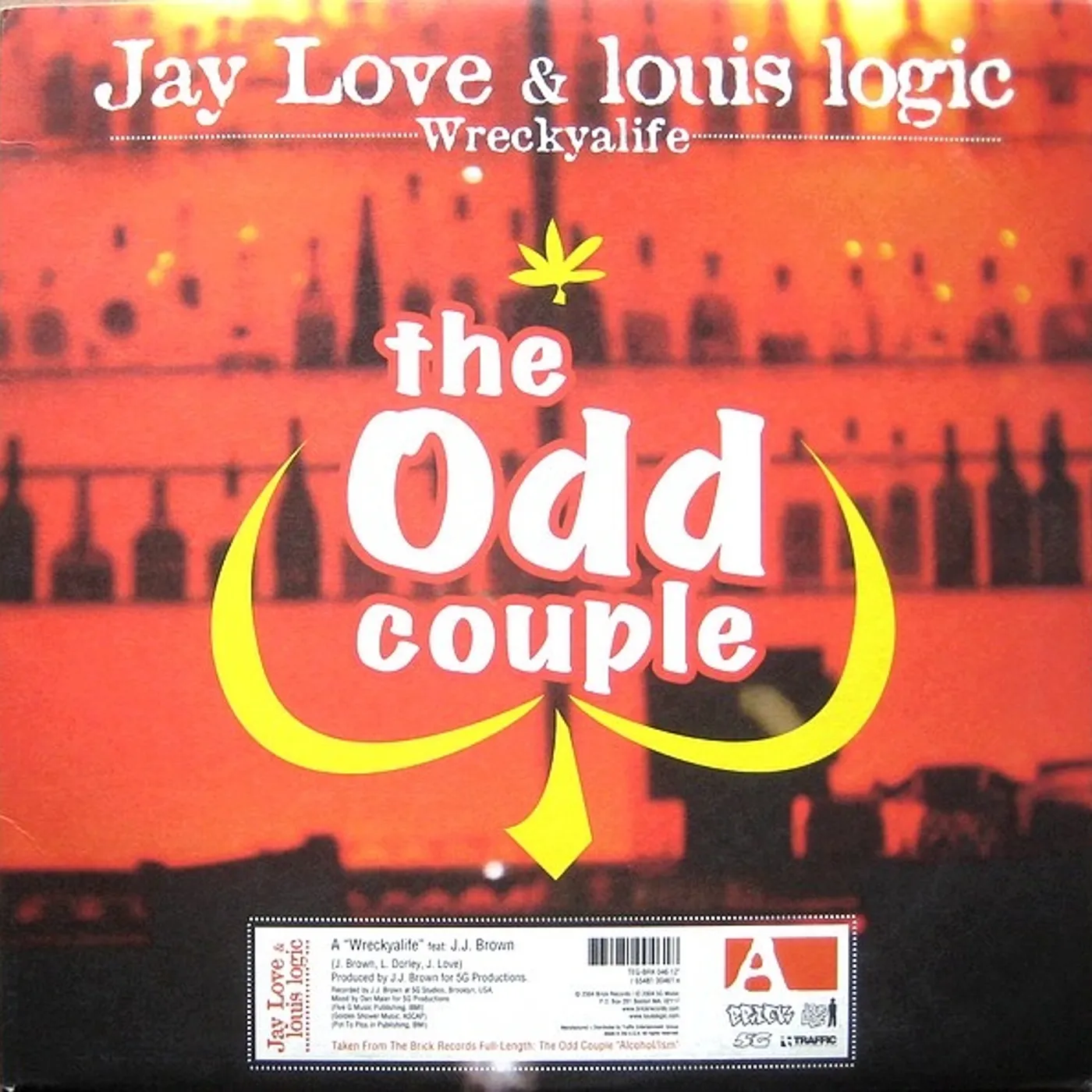 The Odd Couple WRECKYALIFE Vinyl Record