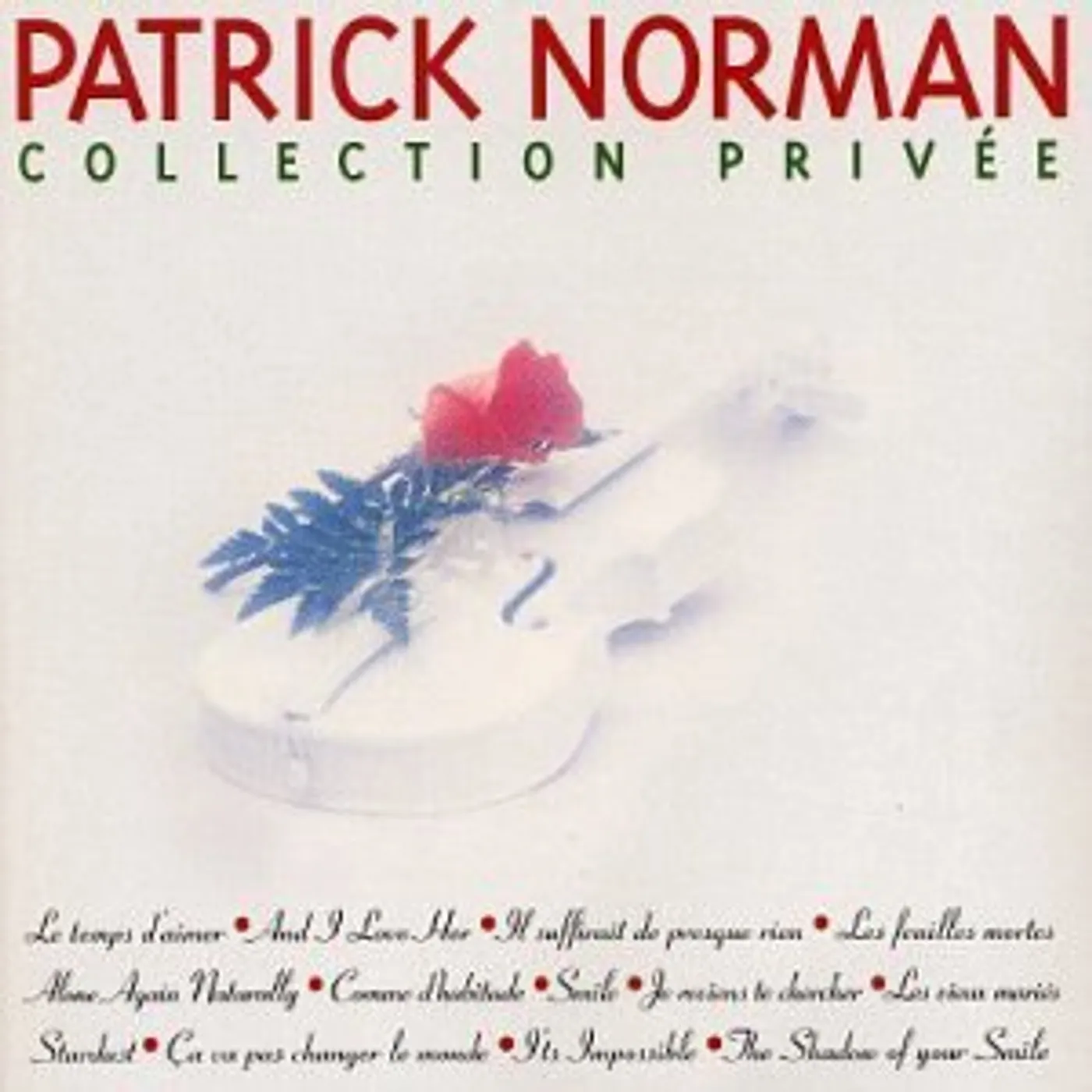 Patrick Norman COLLECTION PRIVEE CD