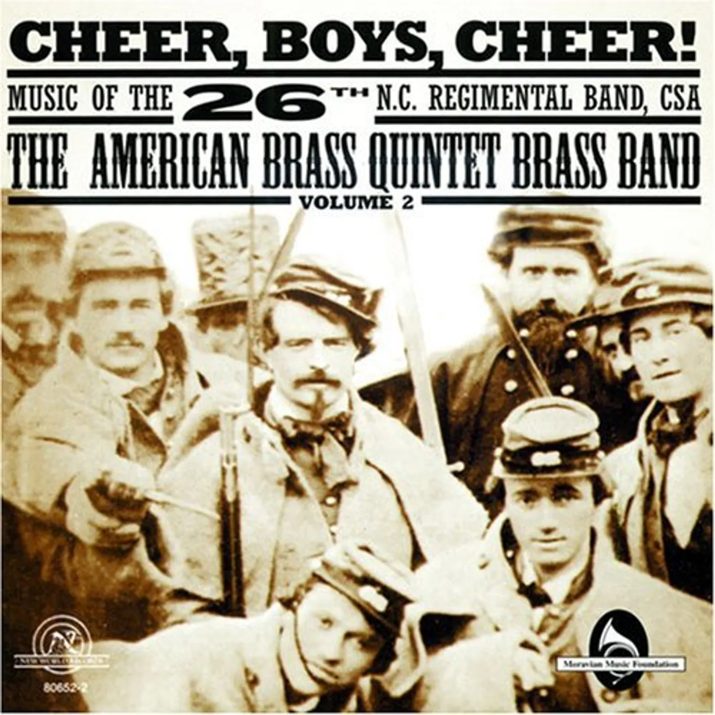 American Brass Quintet CHEER CHEER BOYS CHEER - MUSIC OF 26TH N.C. CD