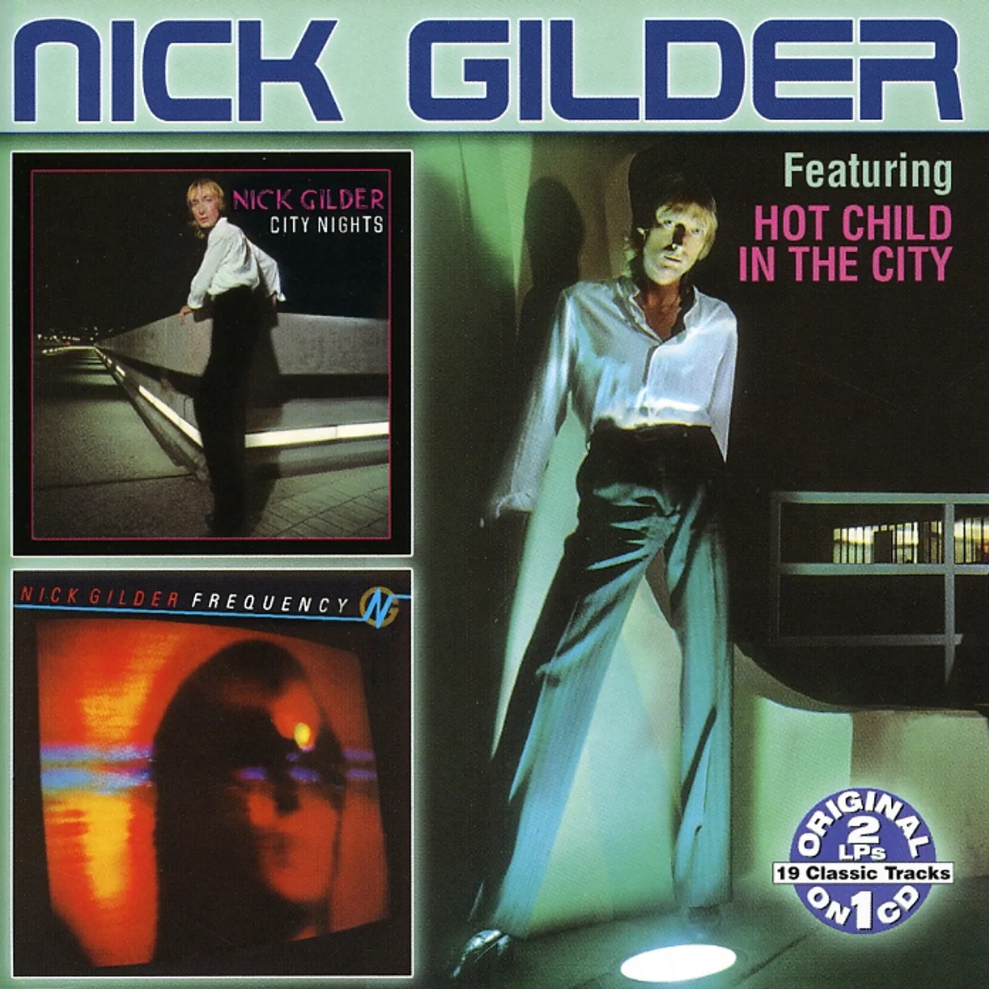 Nick Gilder CITY NIGHTS / FREQUENCY CD
