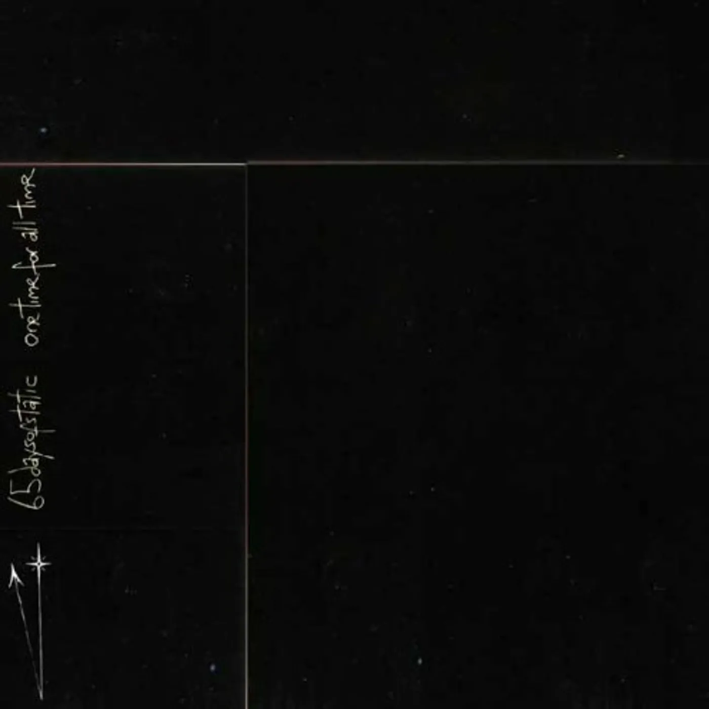 65daysofstatic ONE TIME FOR ALL TIME CD