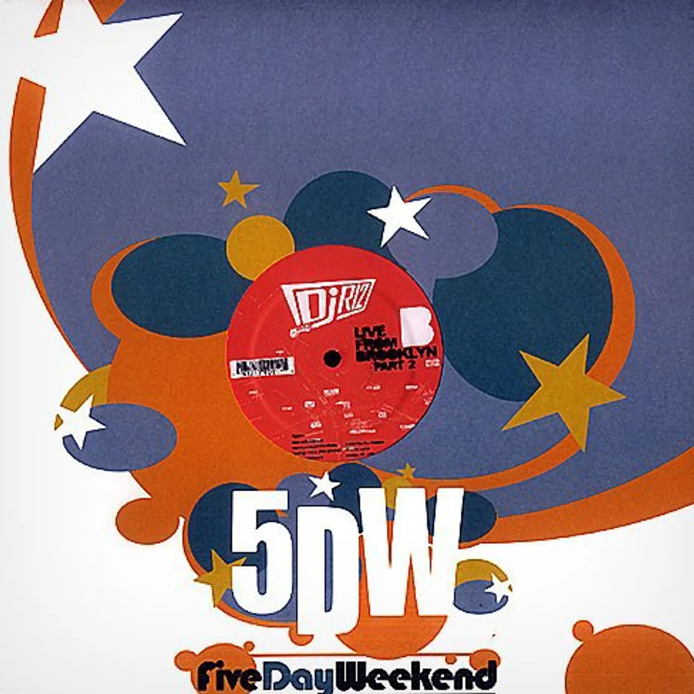 DJ Riz LIVE FROM BROOKLYN 2 Vinyl Record