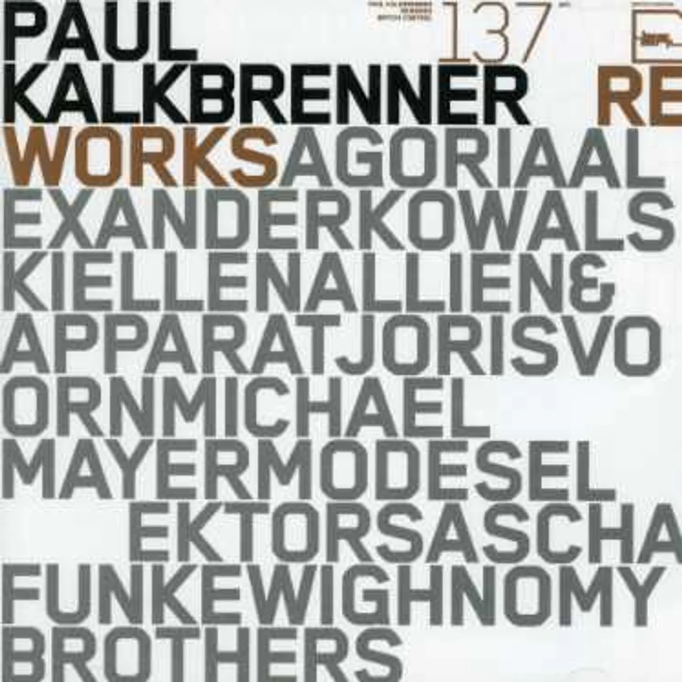 Paul Kalkbrenner REWORKS CD