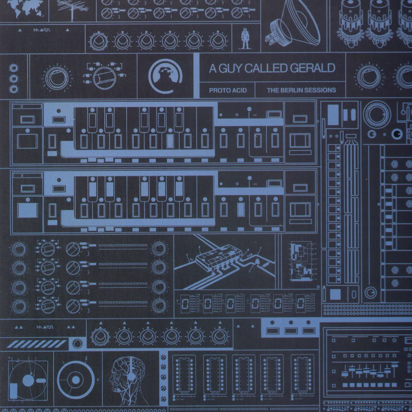 A Guy Called Gerald PROTO ACID / BERLIN SESSIONS Vinyl Record