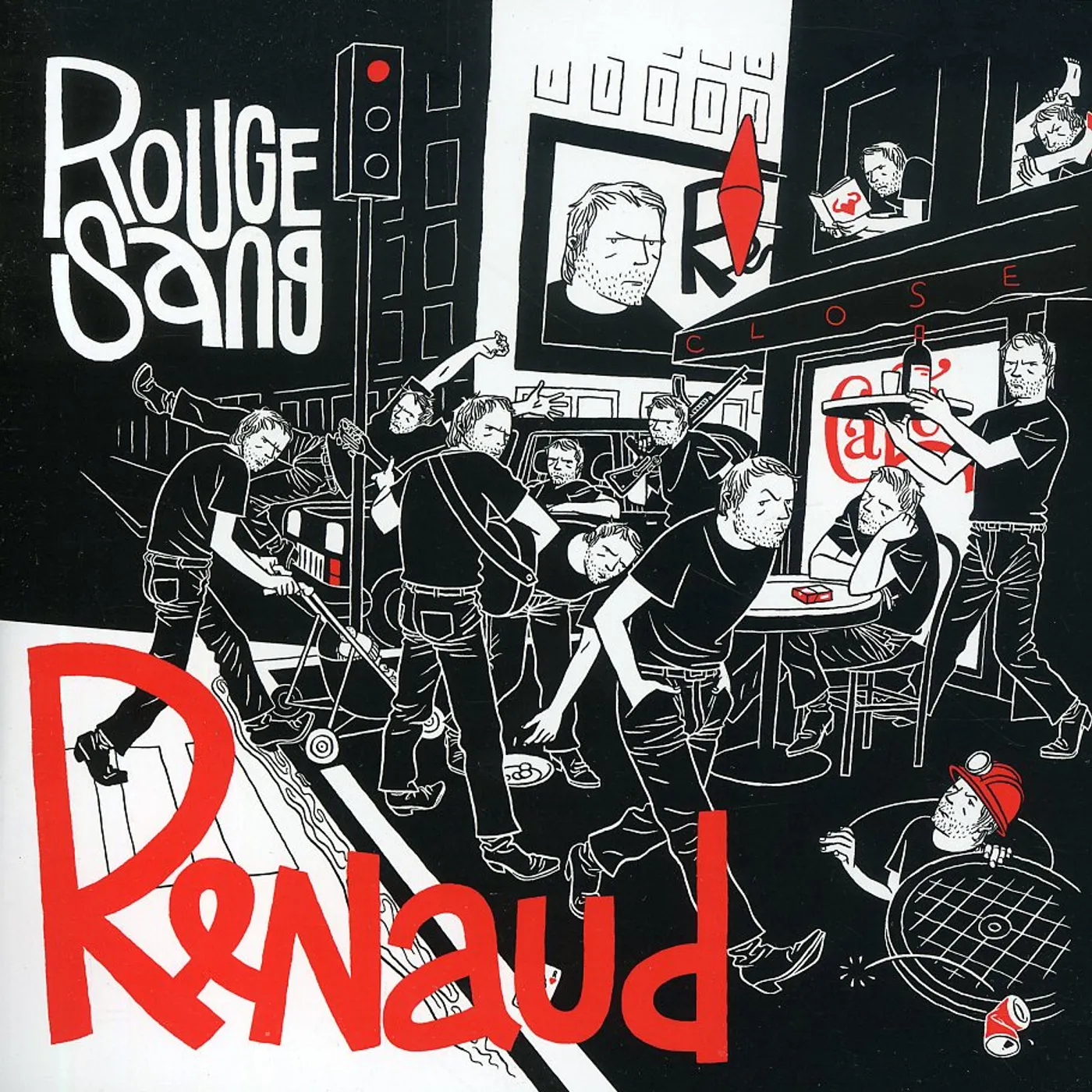 Renaud ROUGE SANG CD