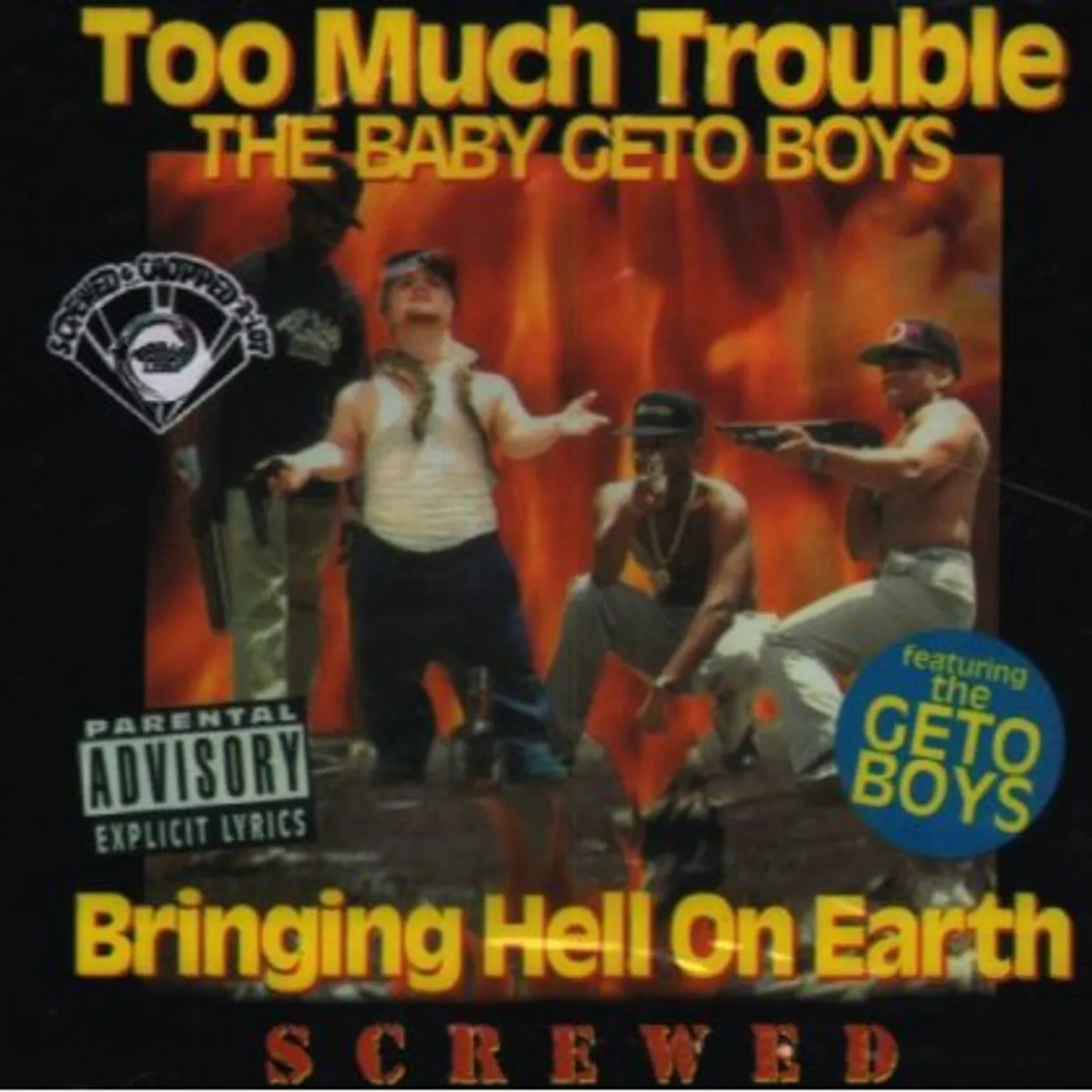 Too Much Trouble BRINGING HELL ON EARTH CD