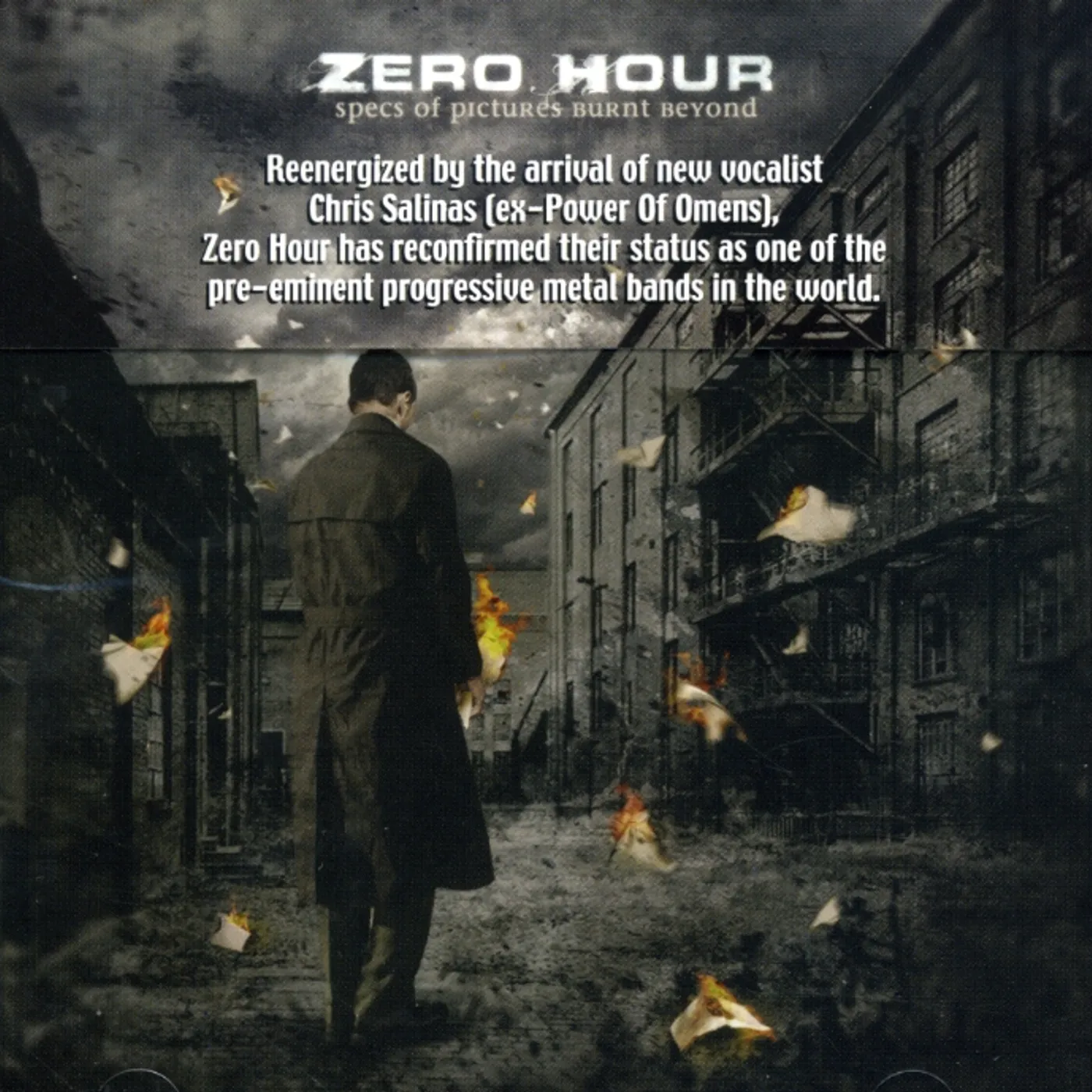 Zero Hour SPECS OF PICTURES BURNT BEYOND CD