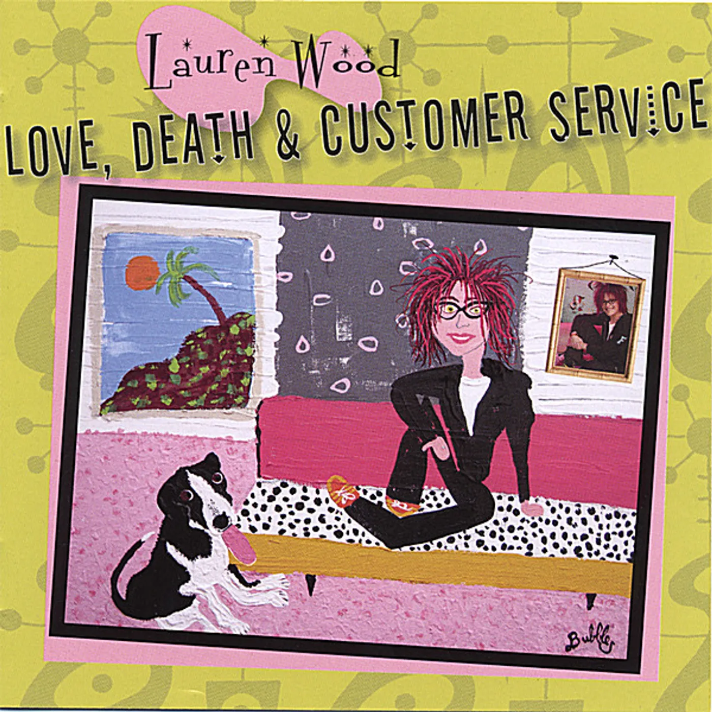 Lauren Wood LOVE DEATH & CUSTOMER SERVICE CD