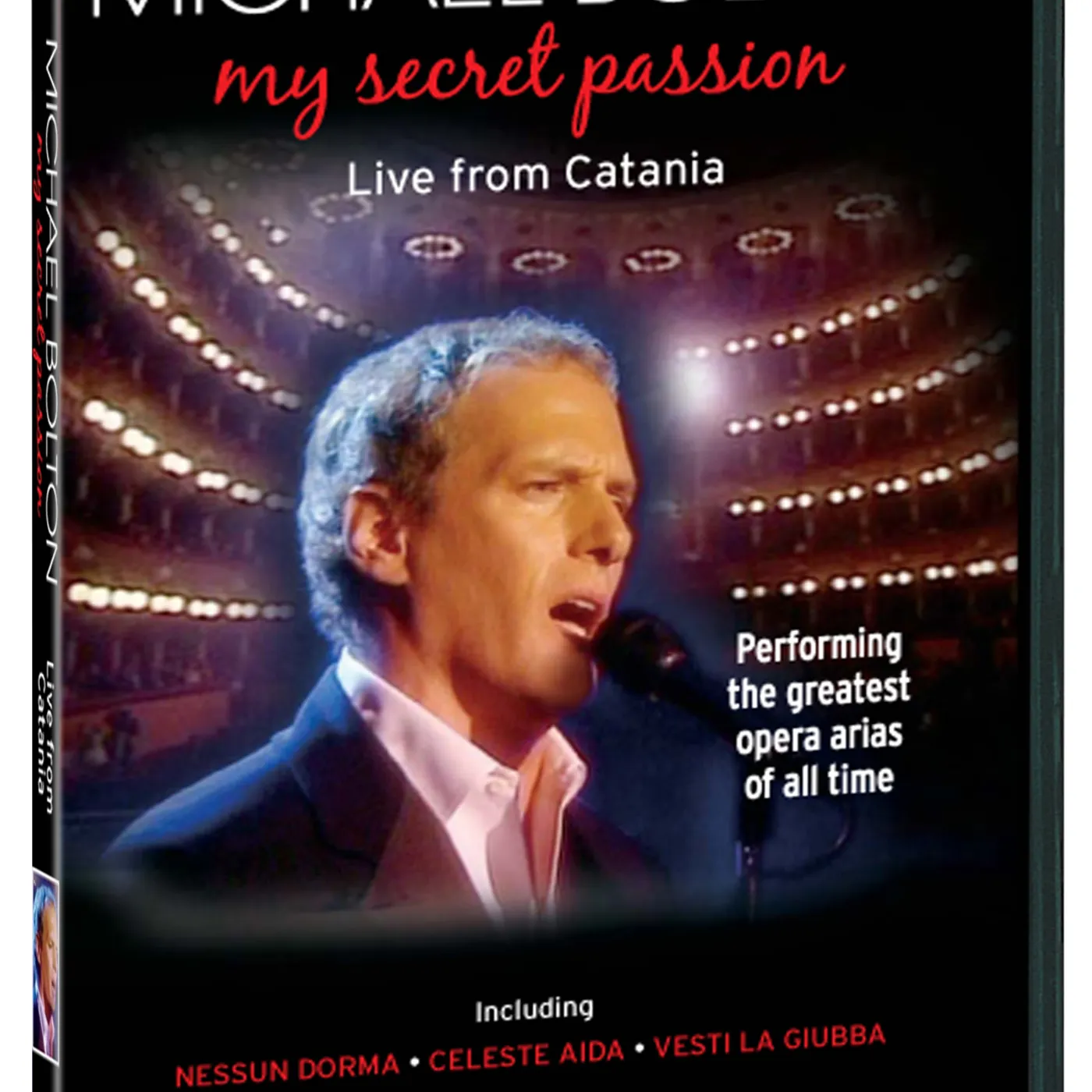 Michael Bolton MY SECRET PASSION DVD