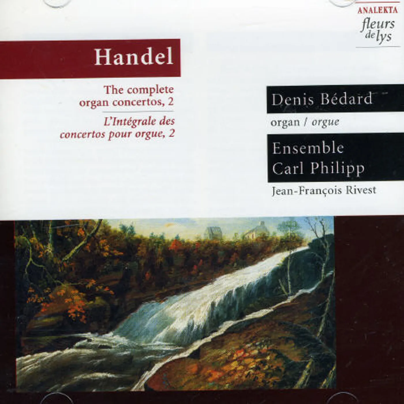 Handel CONCERTOS POUR ORGUE 2 CD