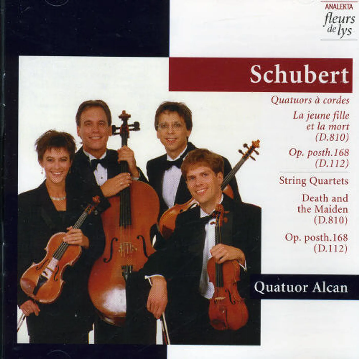 Schubert QUATUOR A CORDES OP 14 & 168 CD