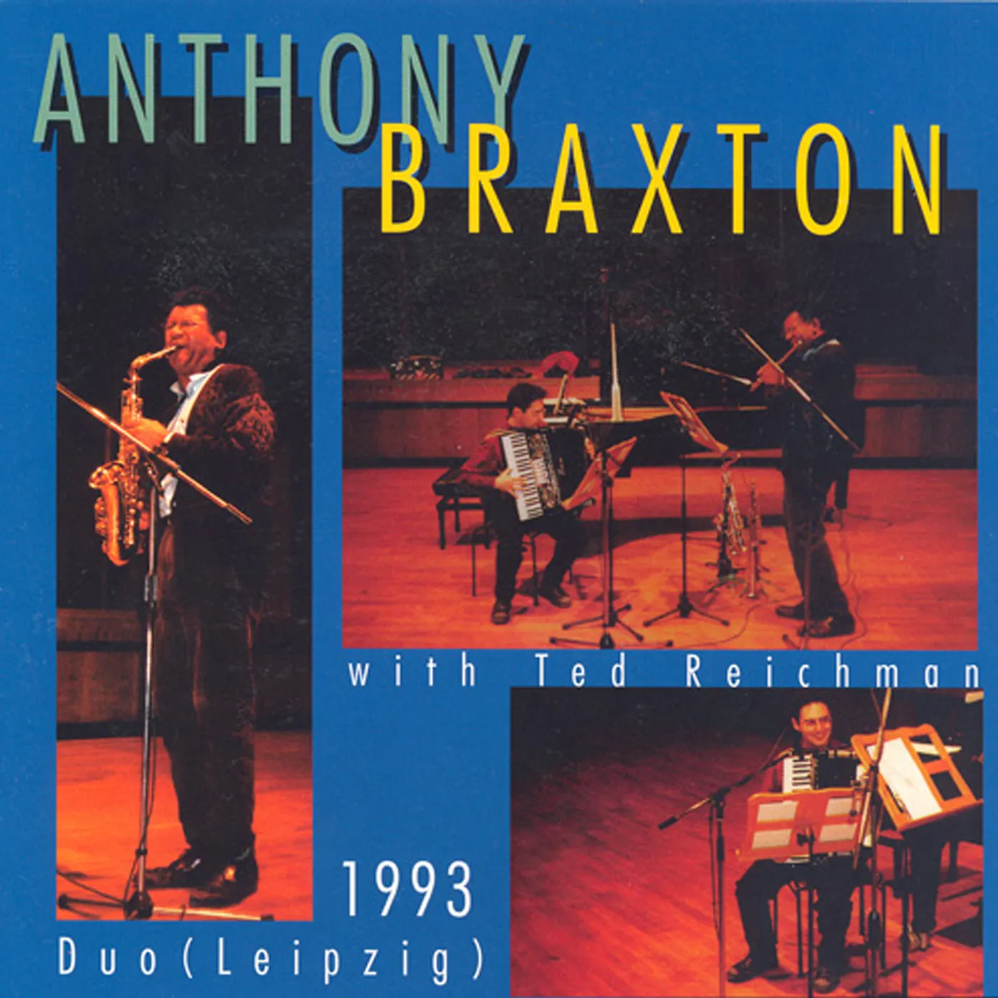 Anthony Braxton BRAXTON AT THE LEIPZIG GEWANDHAUS CD