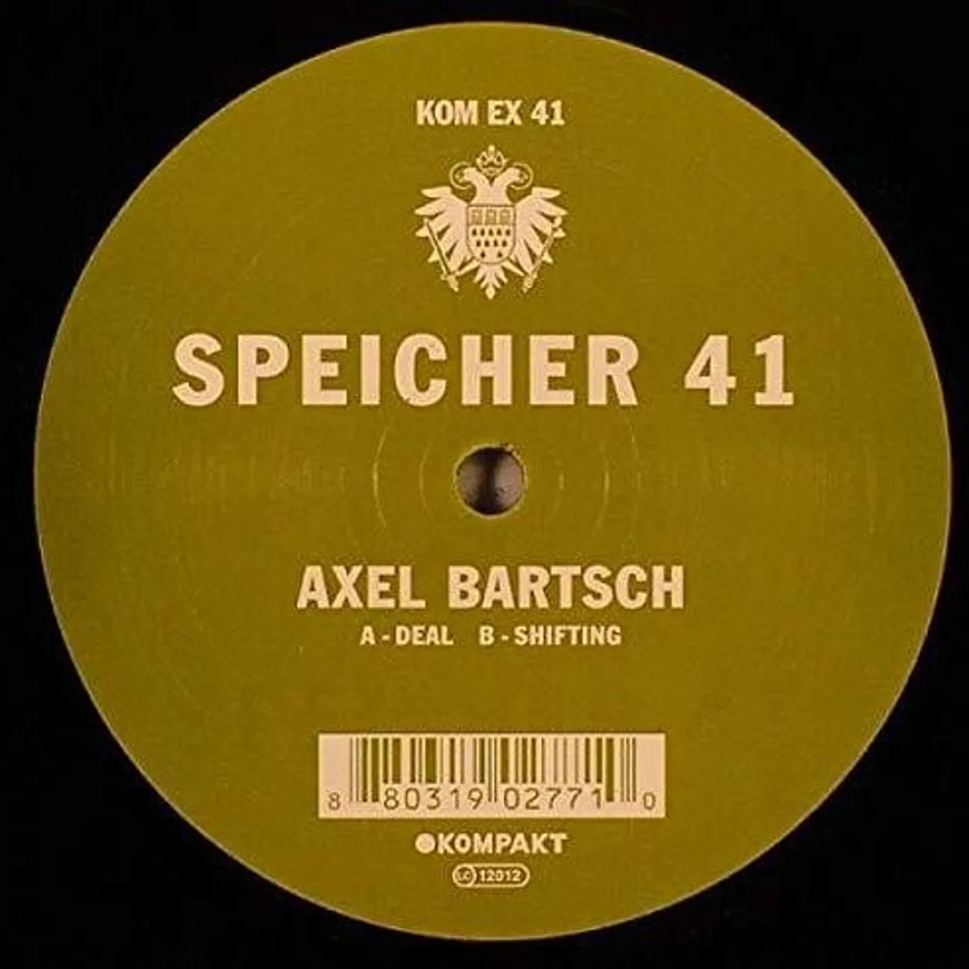 Axel Bartsch Speicher 41 Vinyl Record