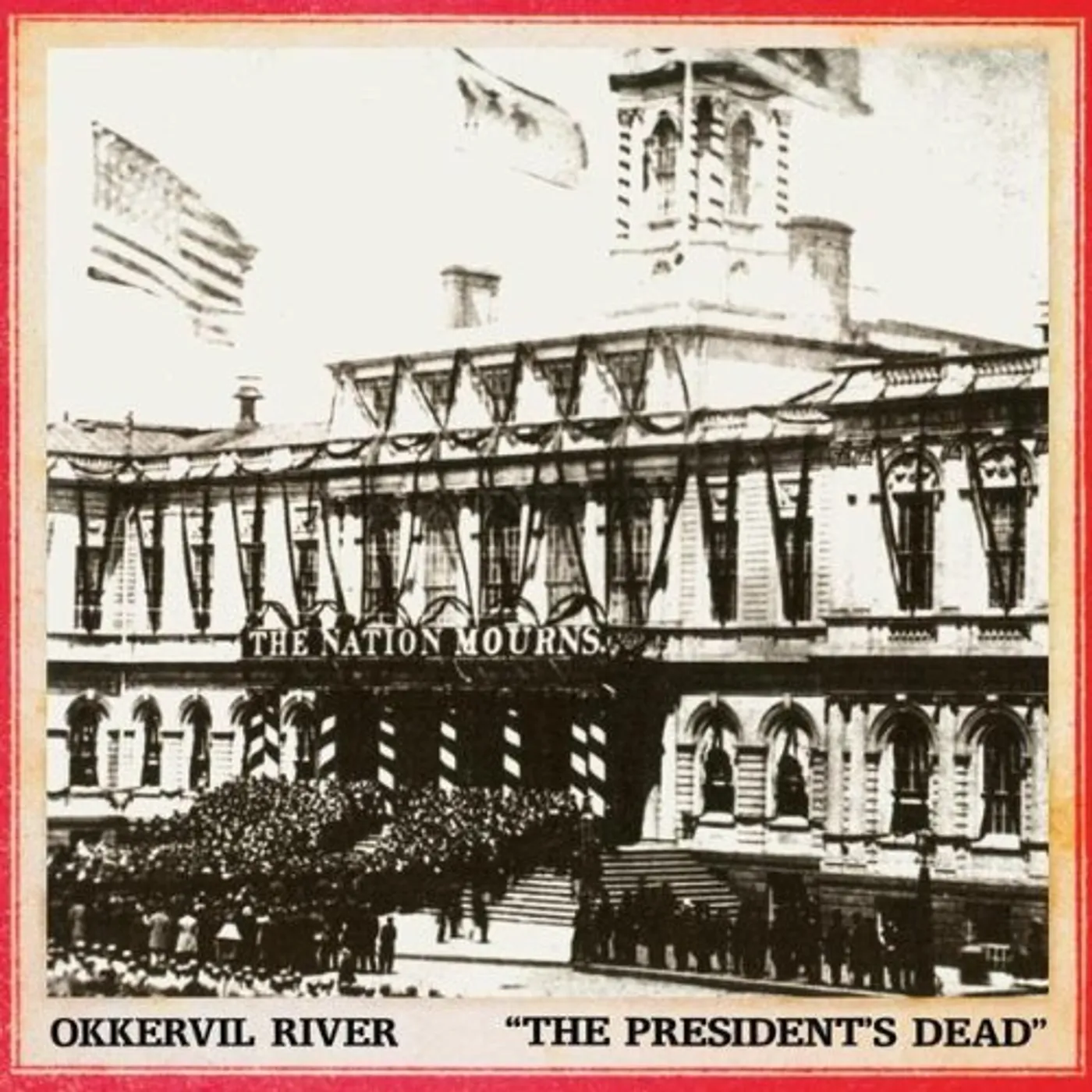 Okkervil River PRESIDENT'S DEAD / ROOM I'M HIDING IN Vinyl Record