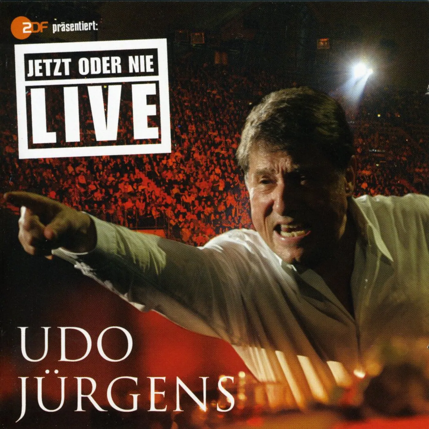 Udo Jurgens JETZT ORDER NIE: LIVE 2006 CD