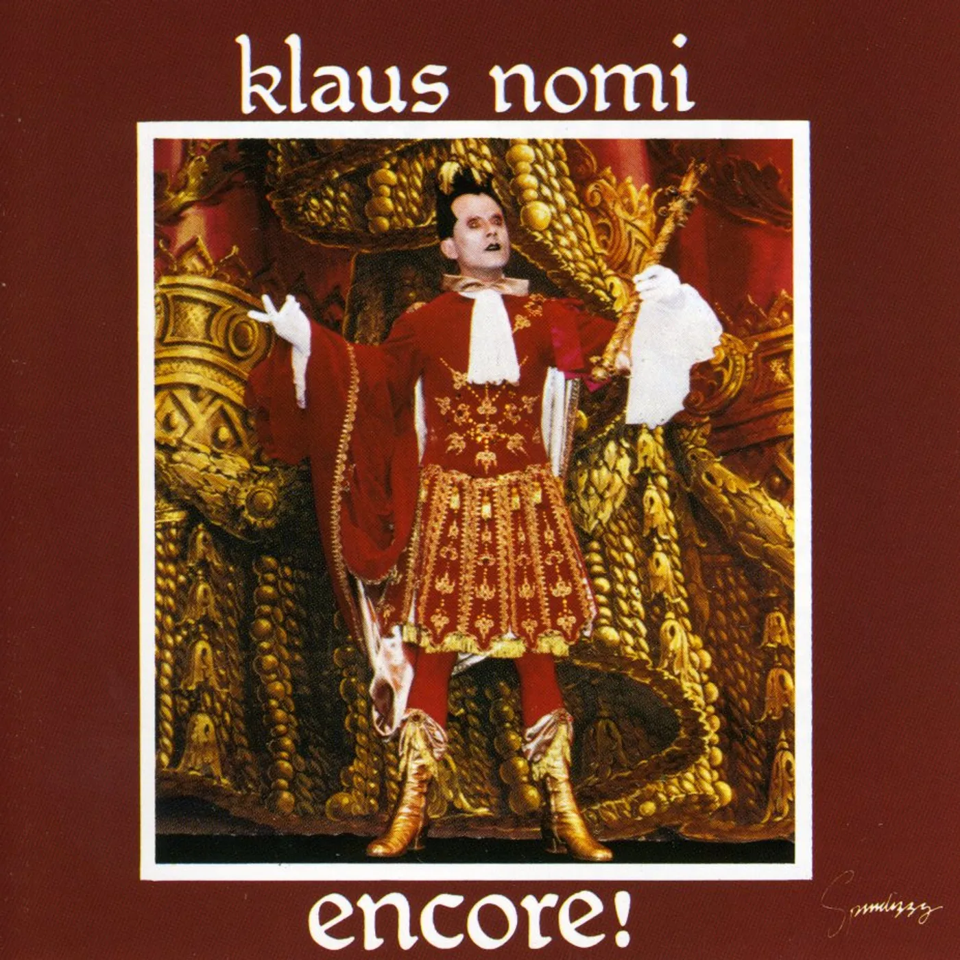 Klaus Nomi ENCORE CD
