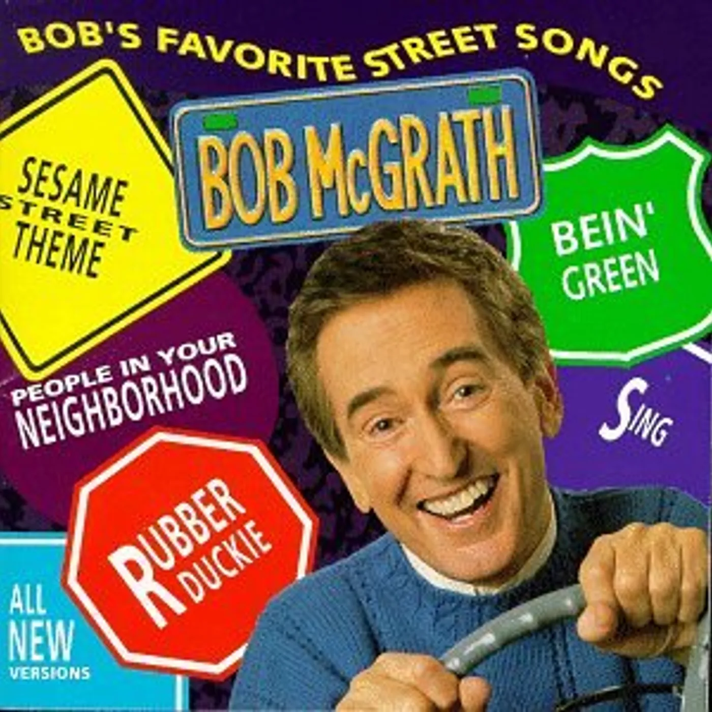 Bob McGrath BOB'S FAVORITE STREET SONGS CD