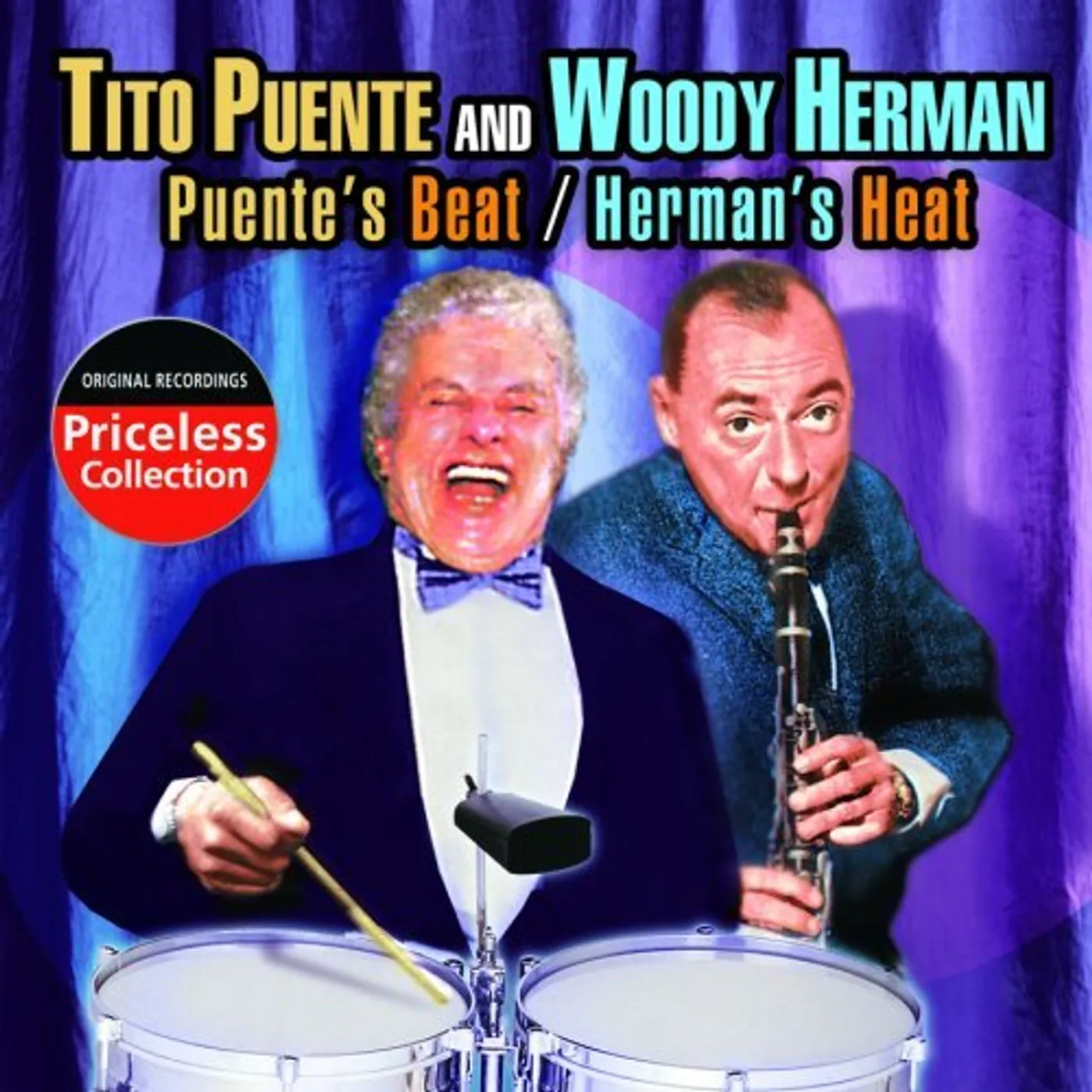 Tito Puente And Woody Herman PUENTE'S BEAT / HERMAN'S HEAT CD