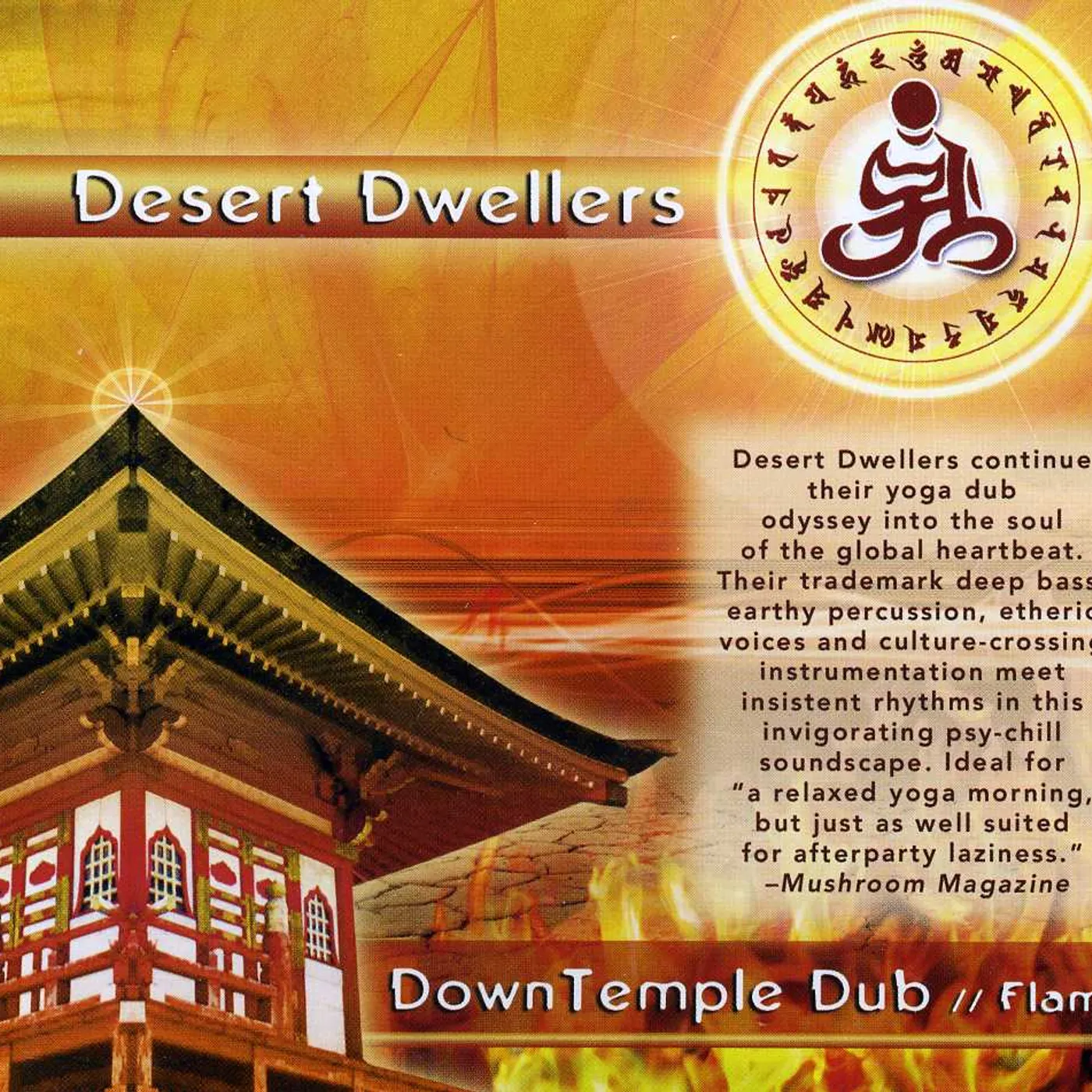 Desert Dwellers DOWNTEMPLE DUB: FLAMES CD