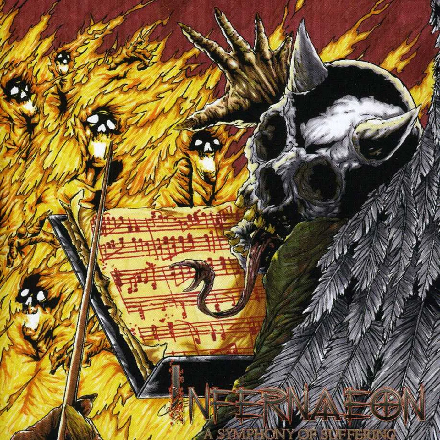 Infernaeon SYMPHONY OF SUFFERING CD