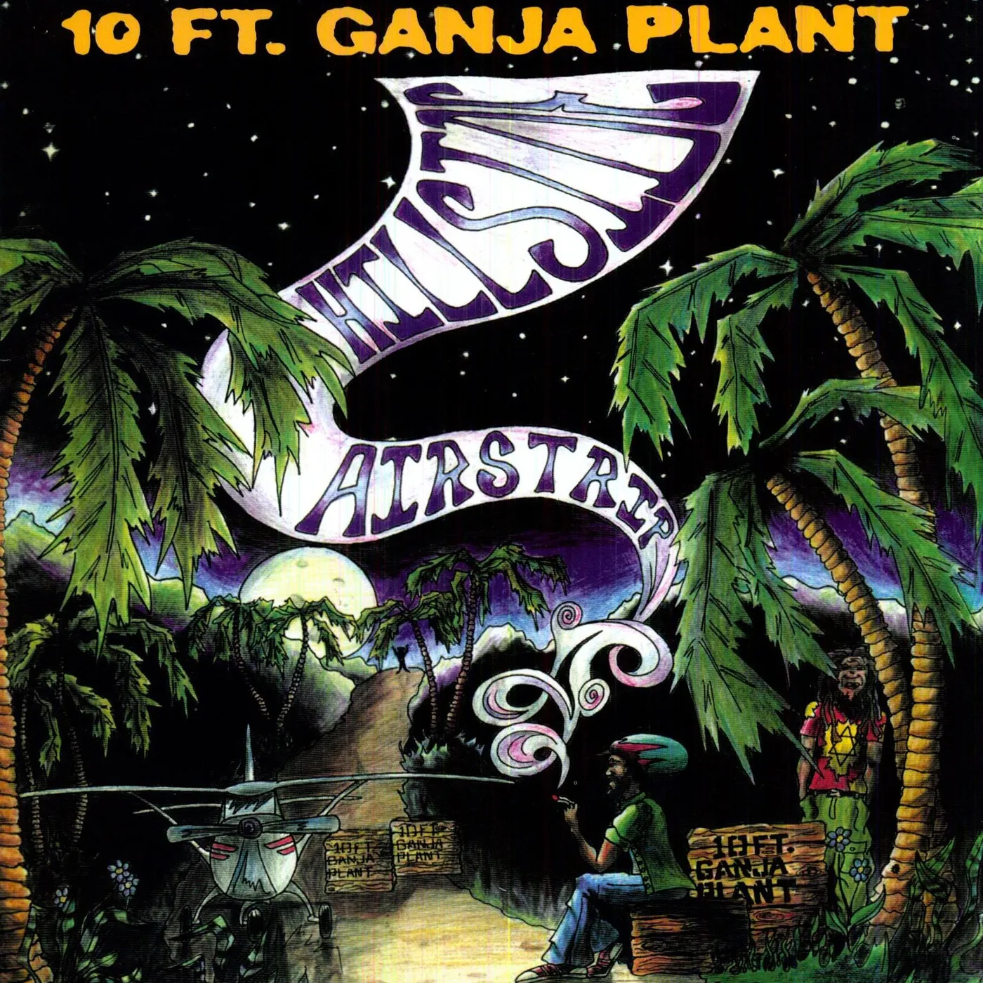10 Ft. Ganja Plant Hillside Airstrip Vinyl Record