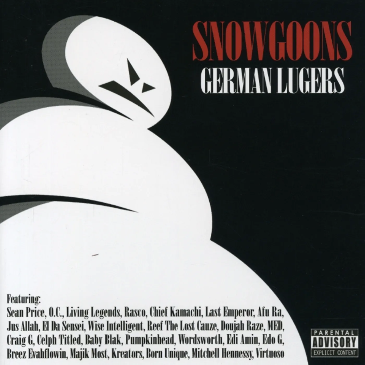 Snowgoons GERMAN LUGERS CD