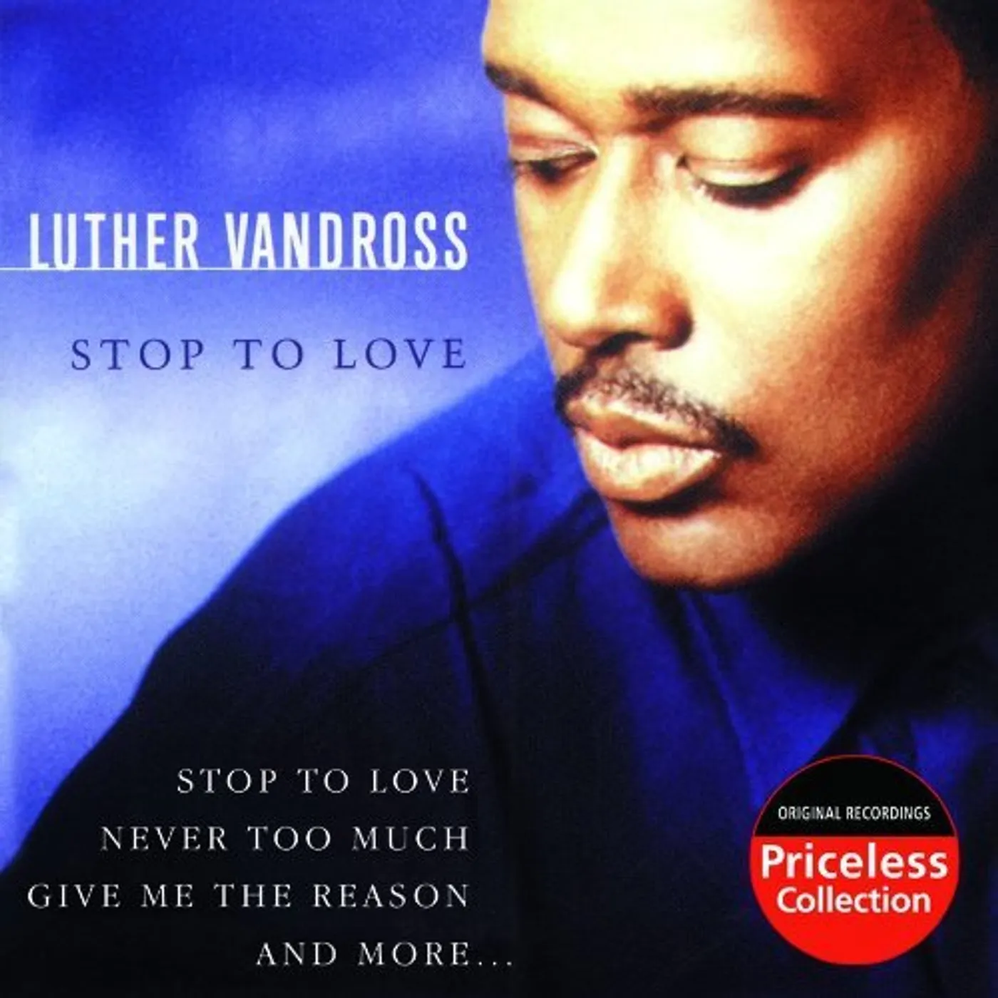 Luther Vandross STOP TO LOVE CD
