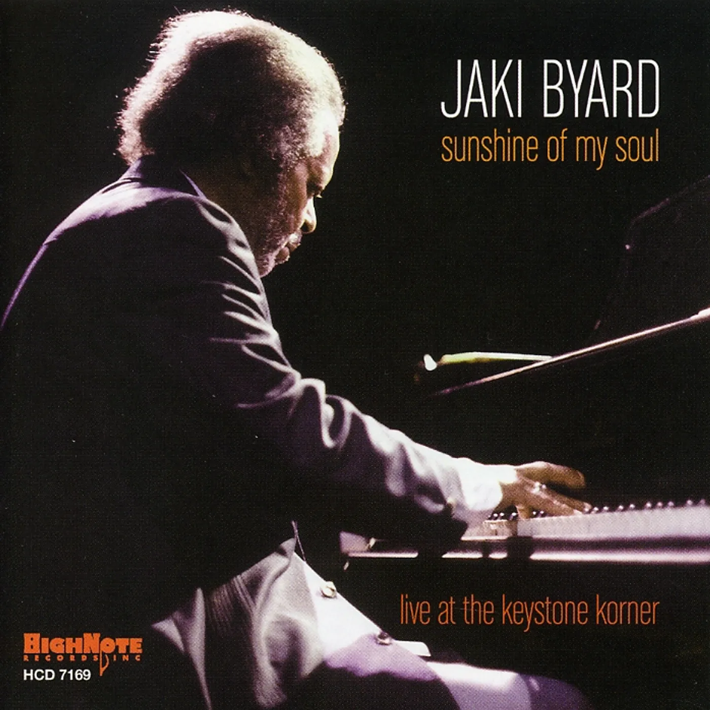 Jaki Byard SUNSHINE OF MY SOUL: LIVE AT THE KEYSTONE KORNER CD