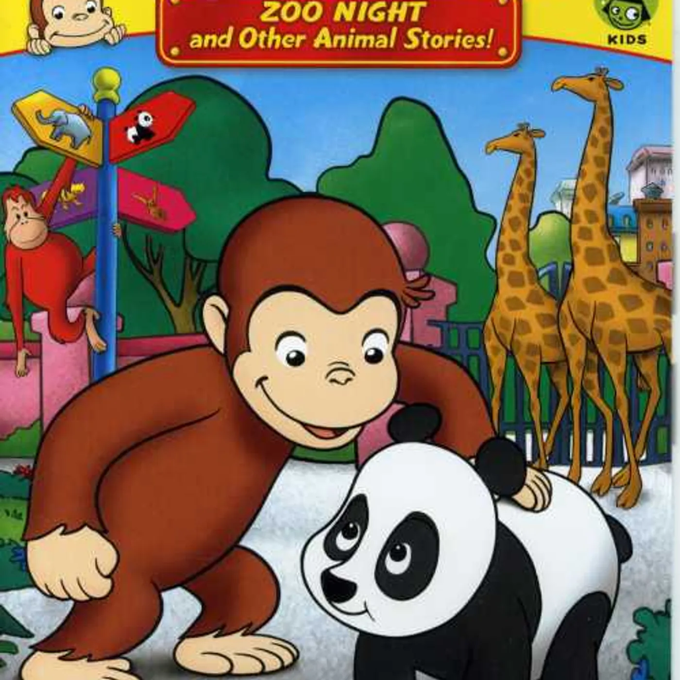 Curious George ZOO NIGHT & OTHER ANIMAL STORIES DVD